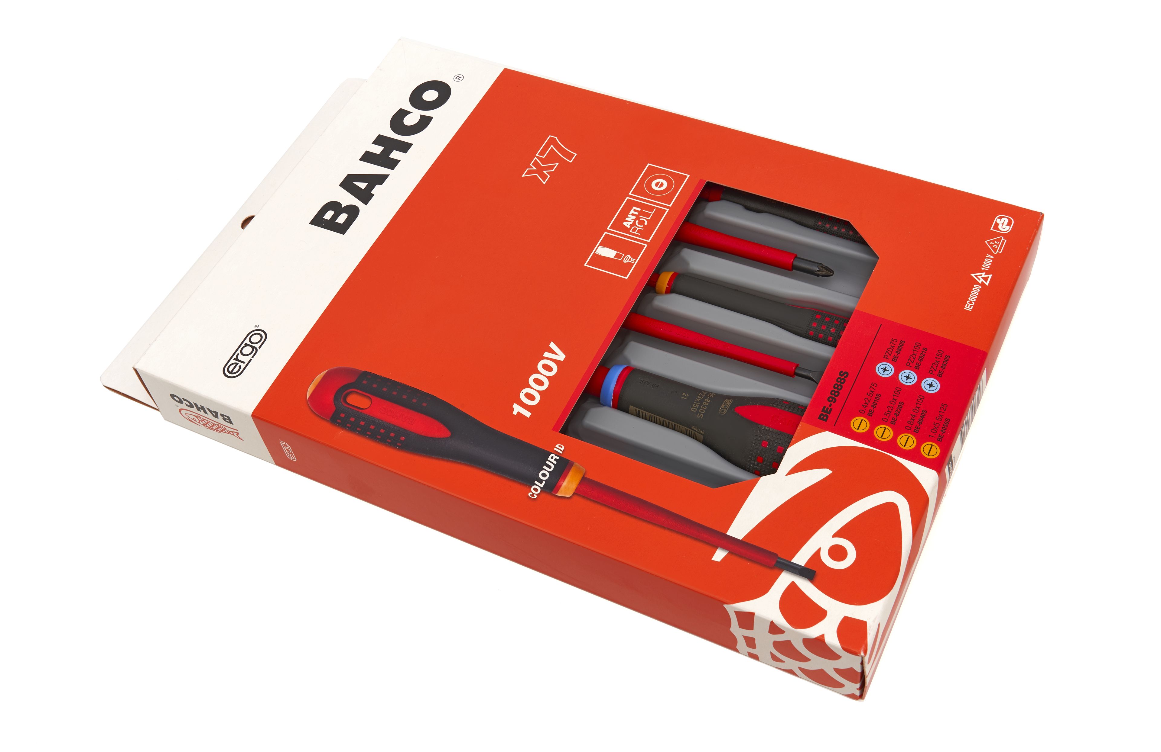 Set di cacciaviti Bahco da 7 pezzi Image 4