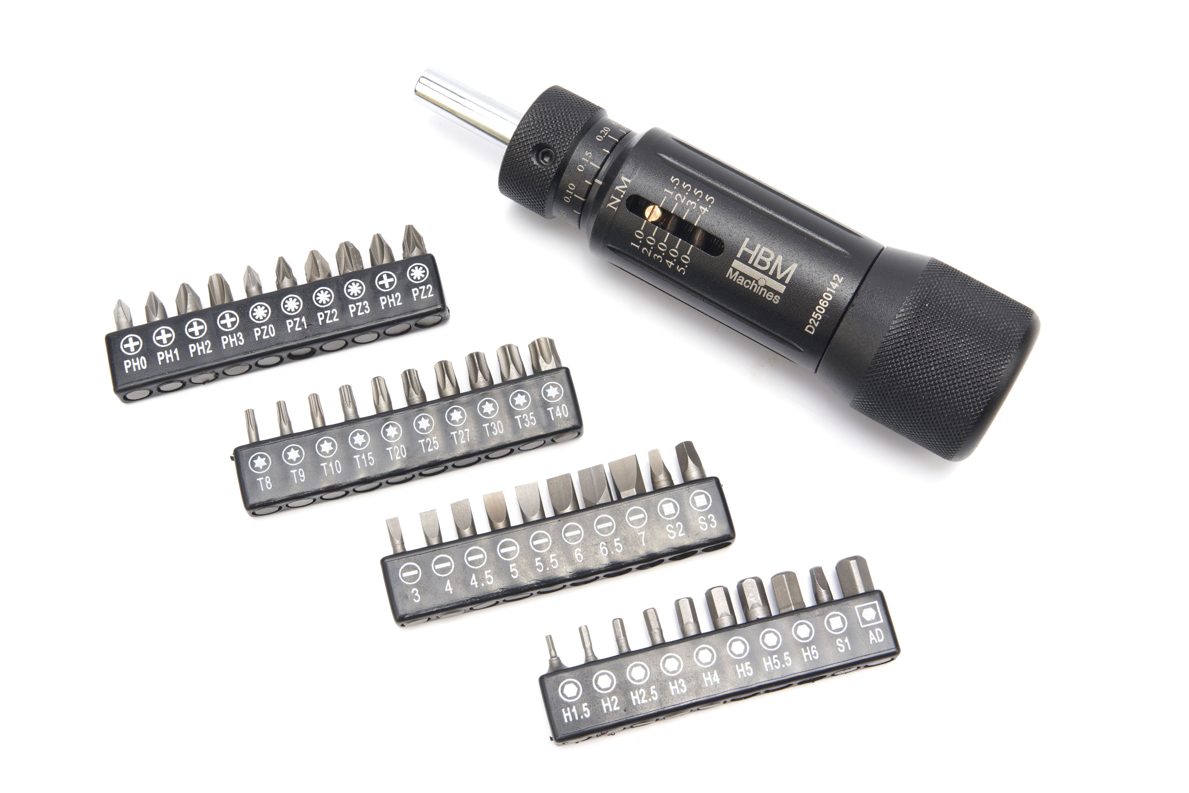 HBM momentschroevendraaier 1/4 inch. 1 - 5 Nm