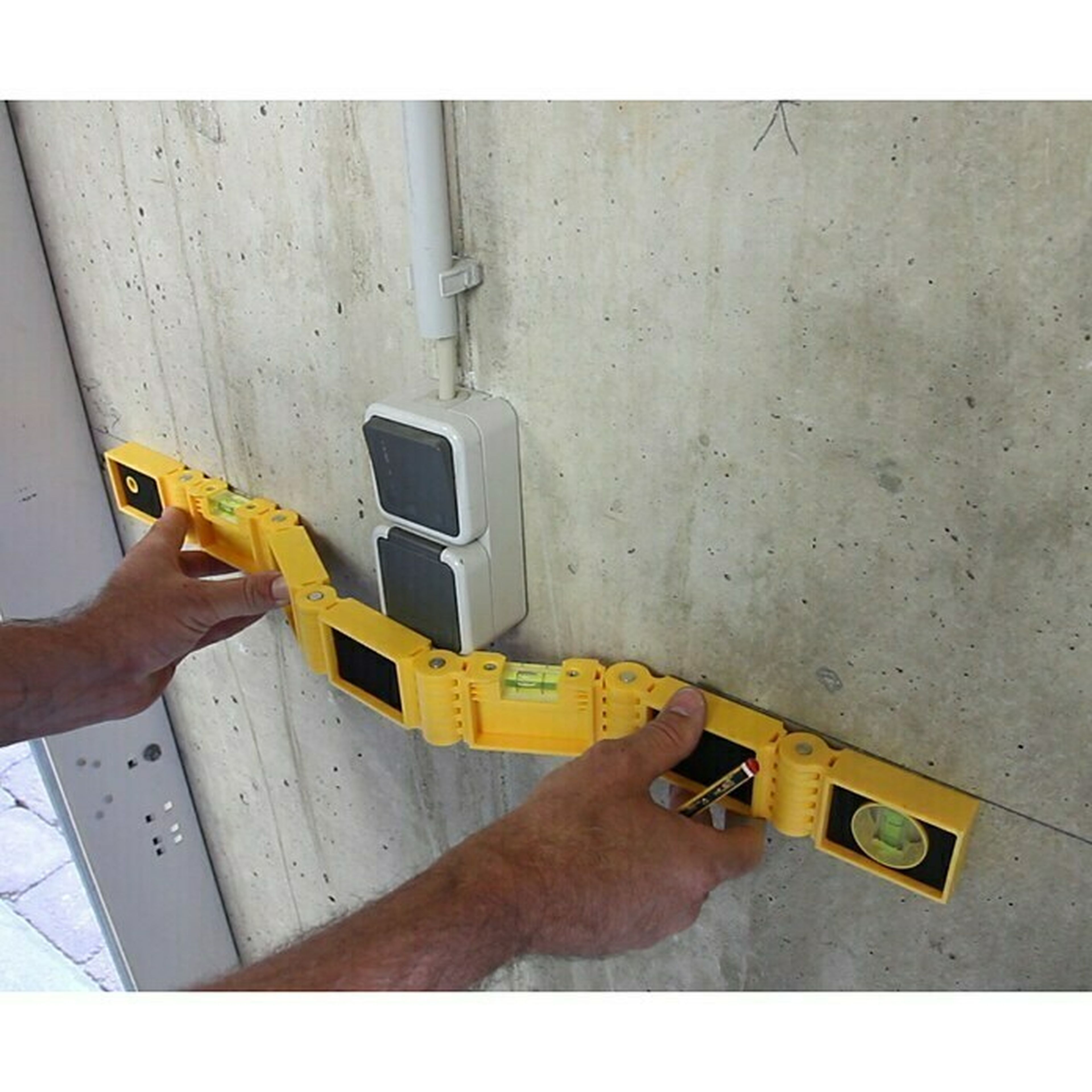 HBM 60 cm. Opvouwbare Scharnierwaterpas Image 4