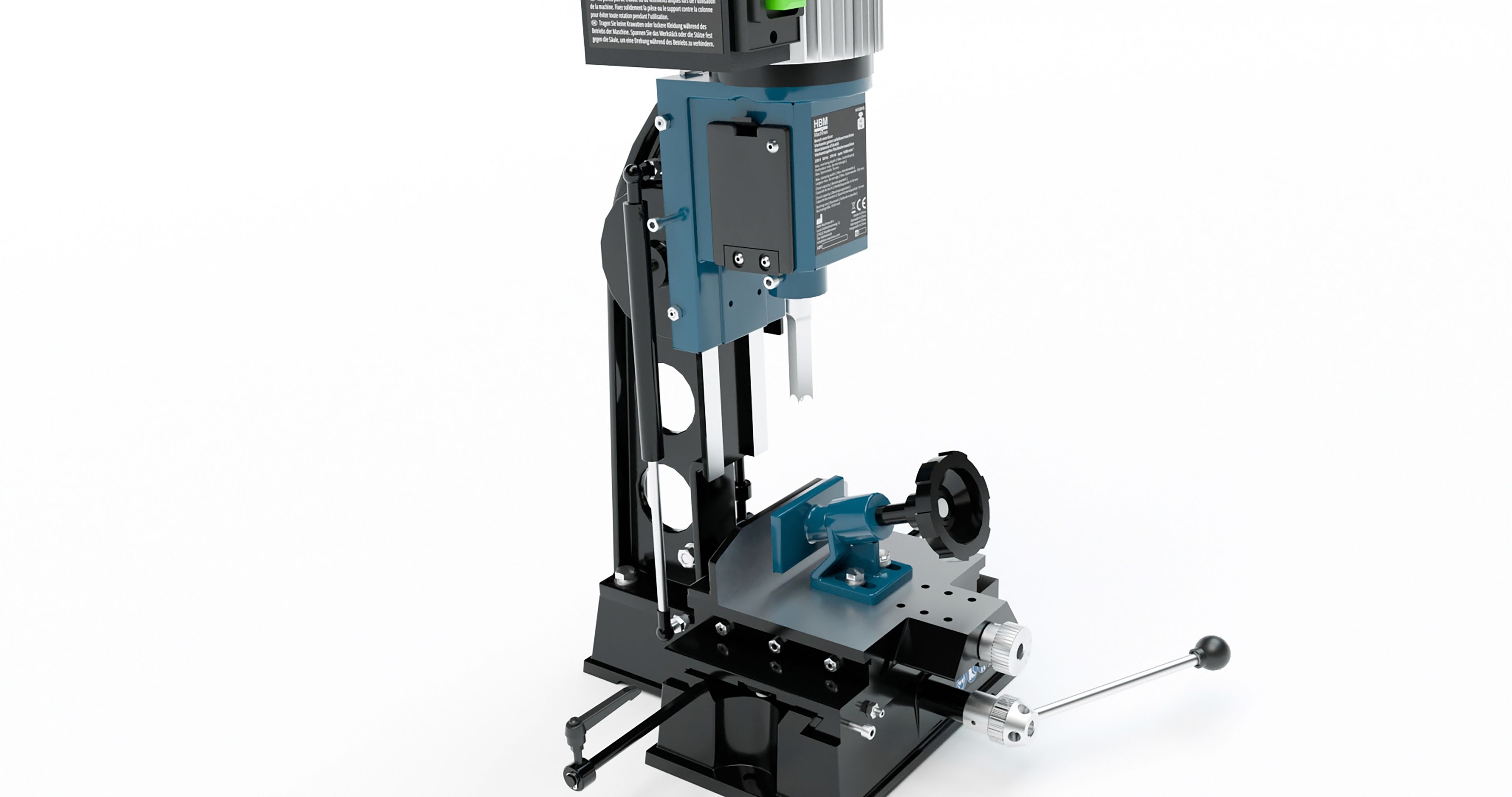 Perceuse de table à trous carrés HBM 370 volts Image 5