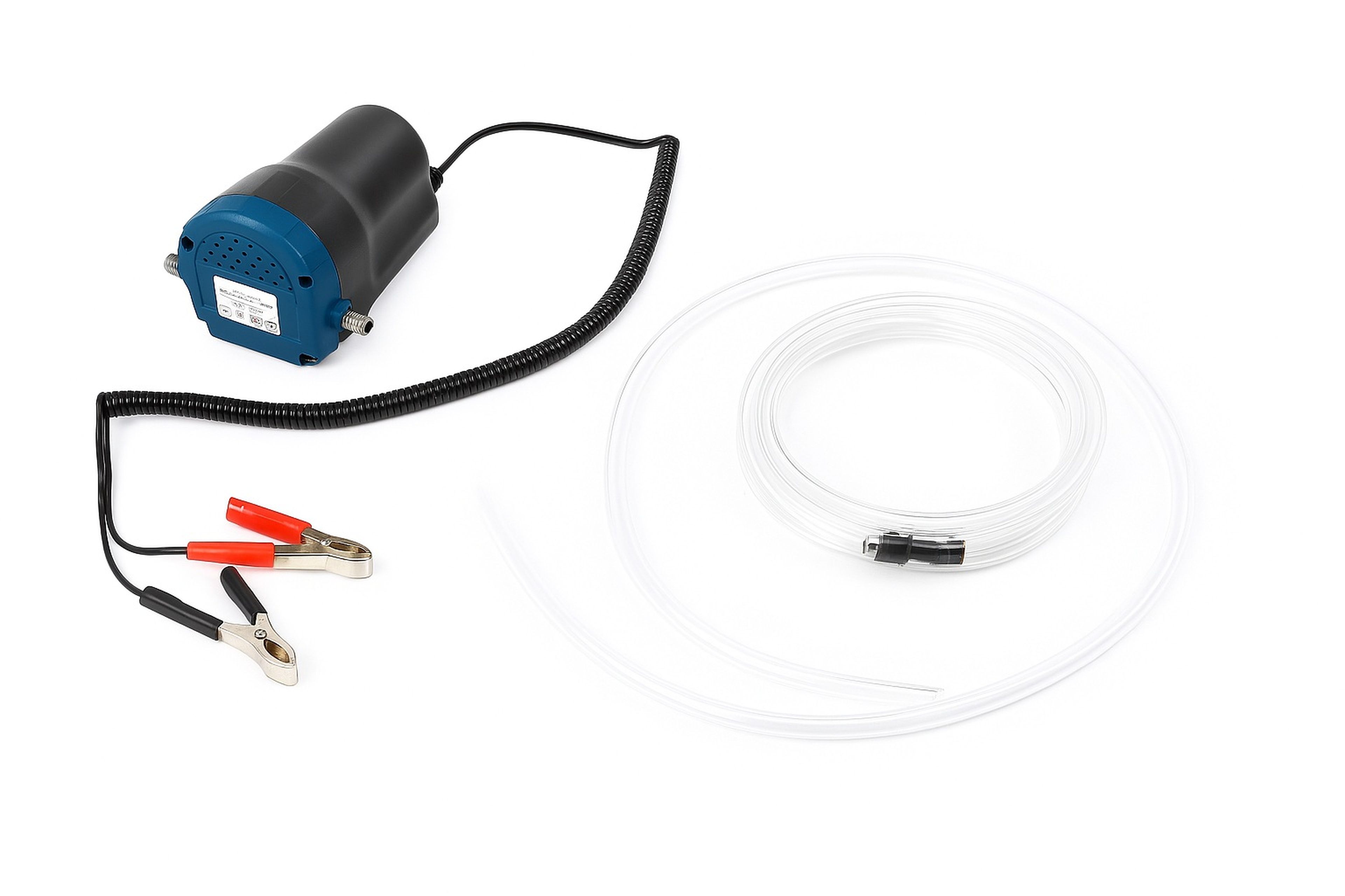 HBM Pompe à huile électrique 12 volts, pompe de carter, tuyaux inclus. Image 2