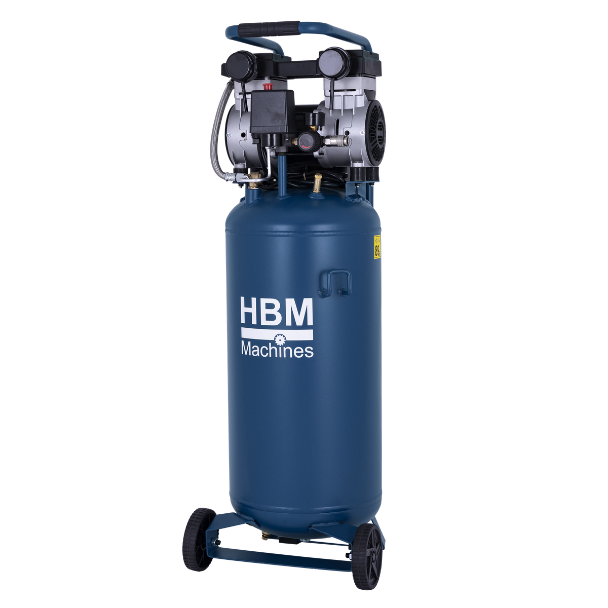 HBM Compresor vertical Low Noise de 50 litros