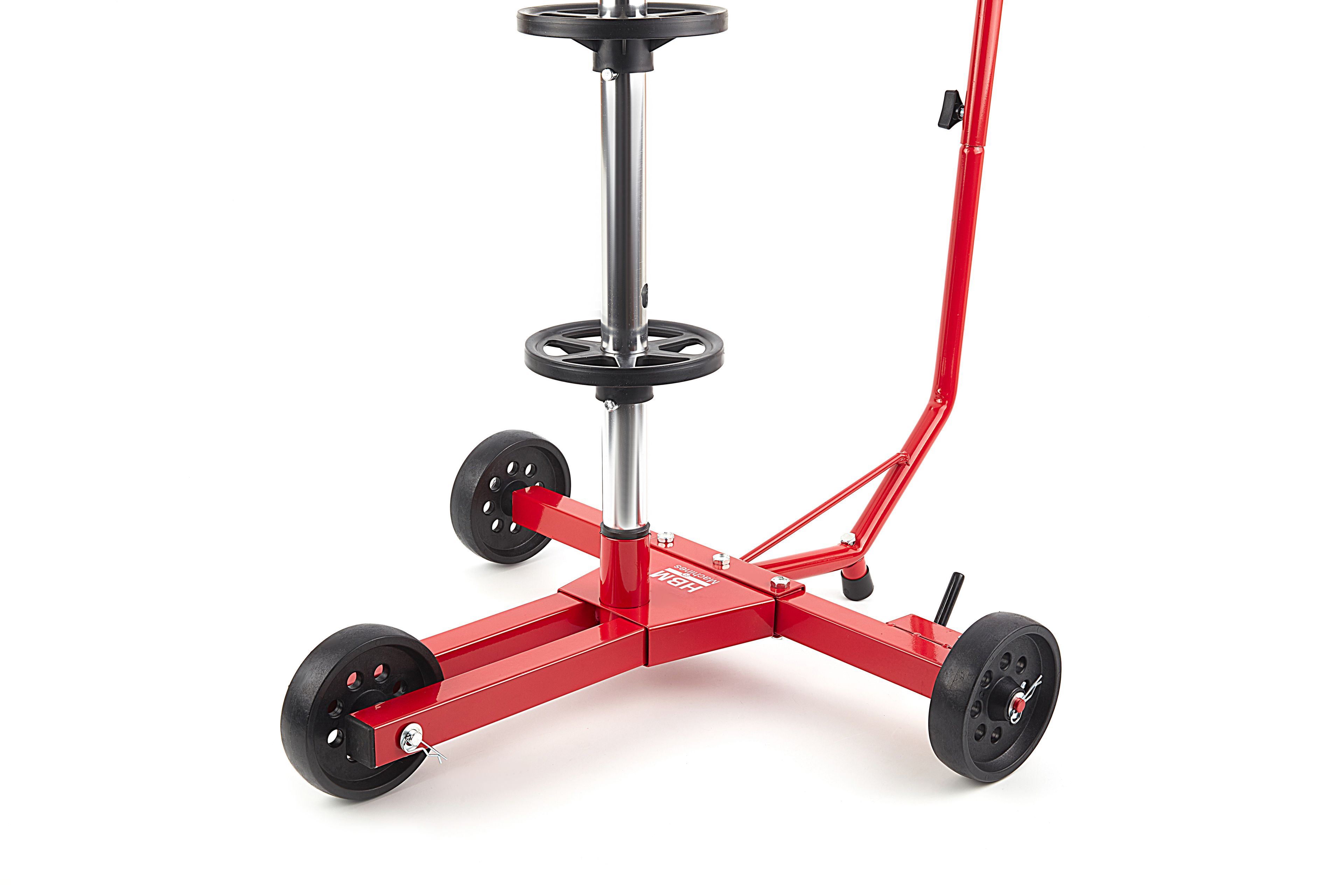 HBM Deluxe Rack móvil de almacenamiento de llantas para 4 llantas Image 3