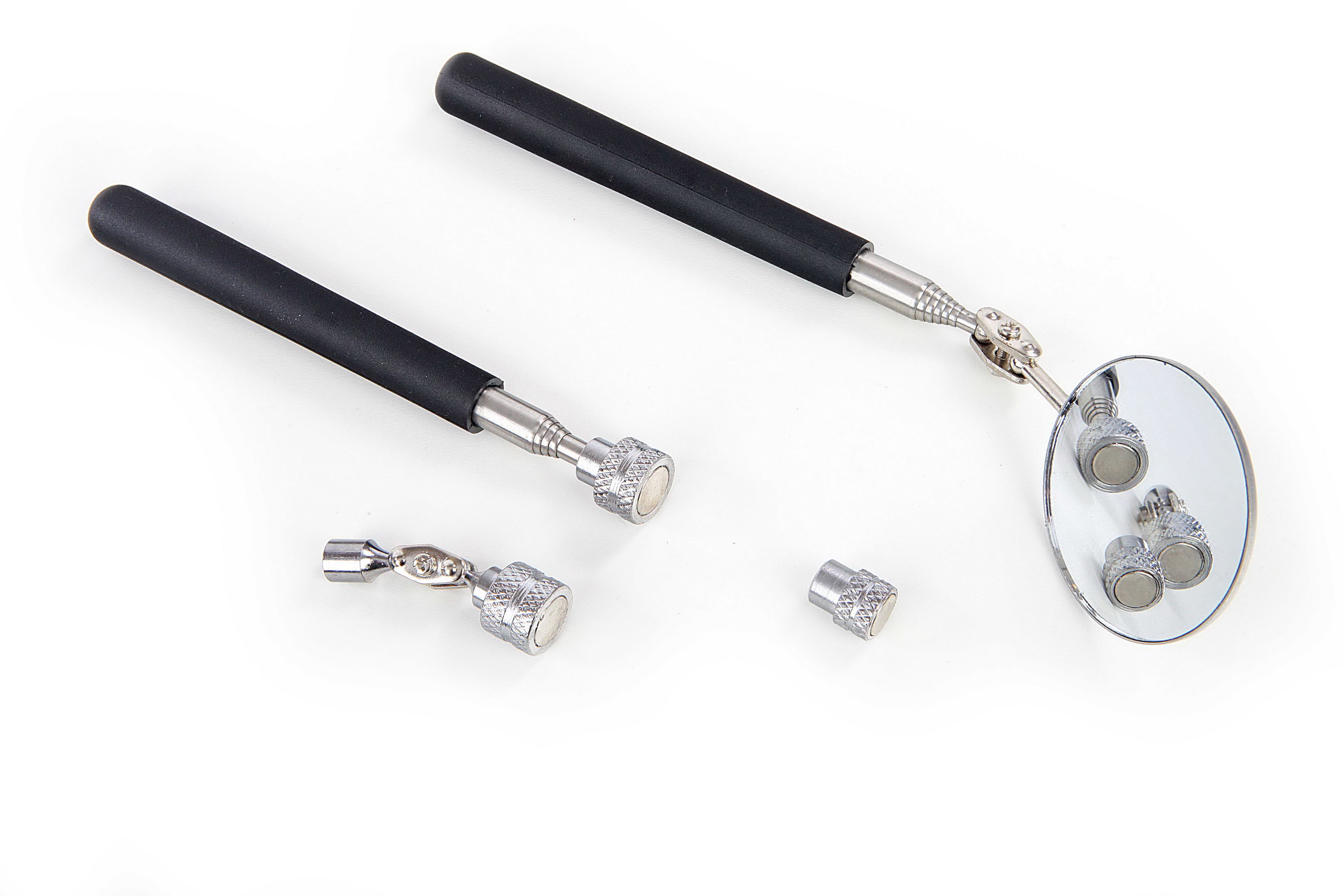 HBM aimant de ramassage télescopique et set de miroirs, 5 pièces