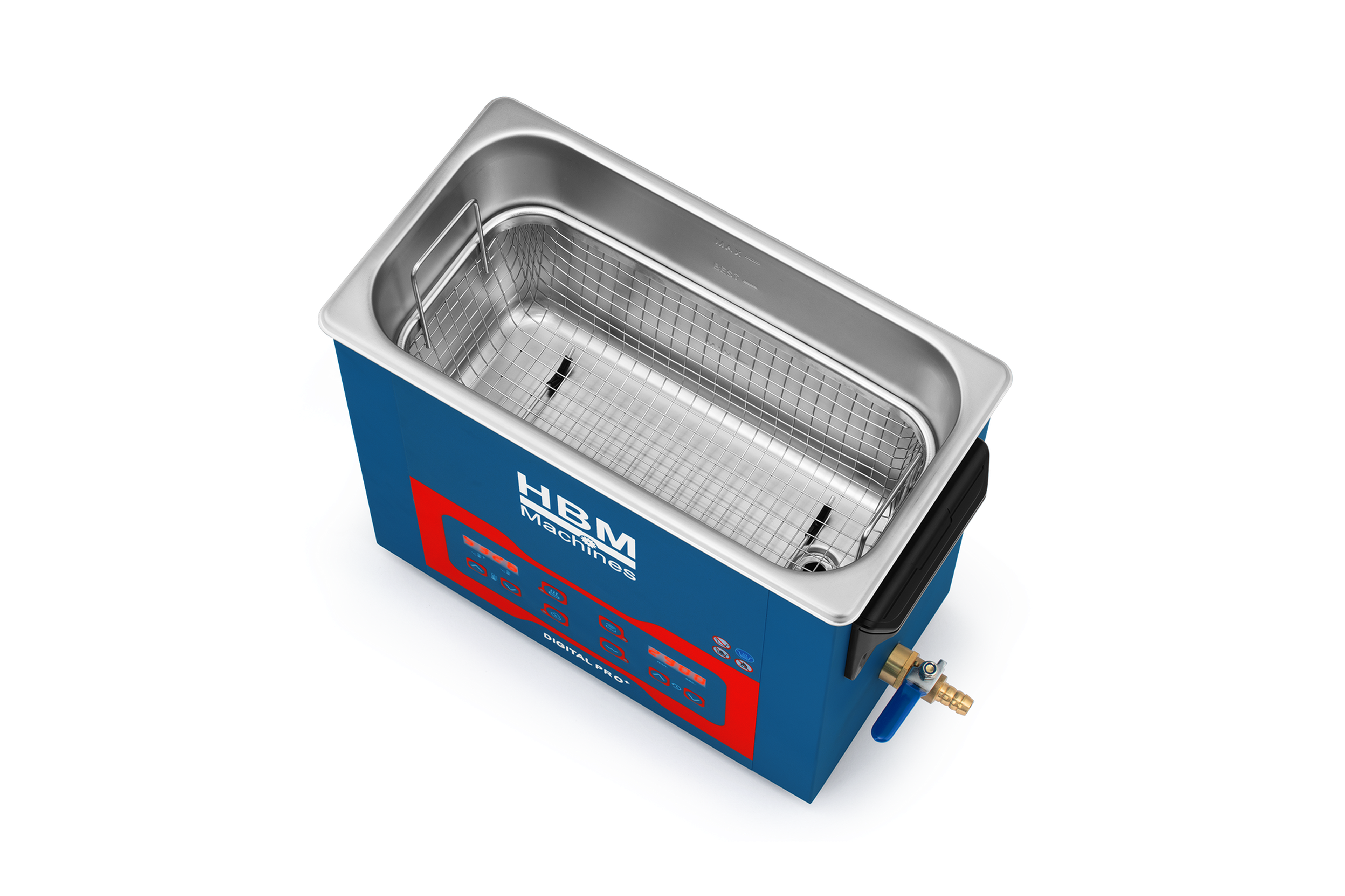 HBM pulitori ad ultrasuoni, blu 7,5 l Image 6