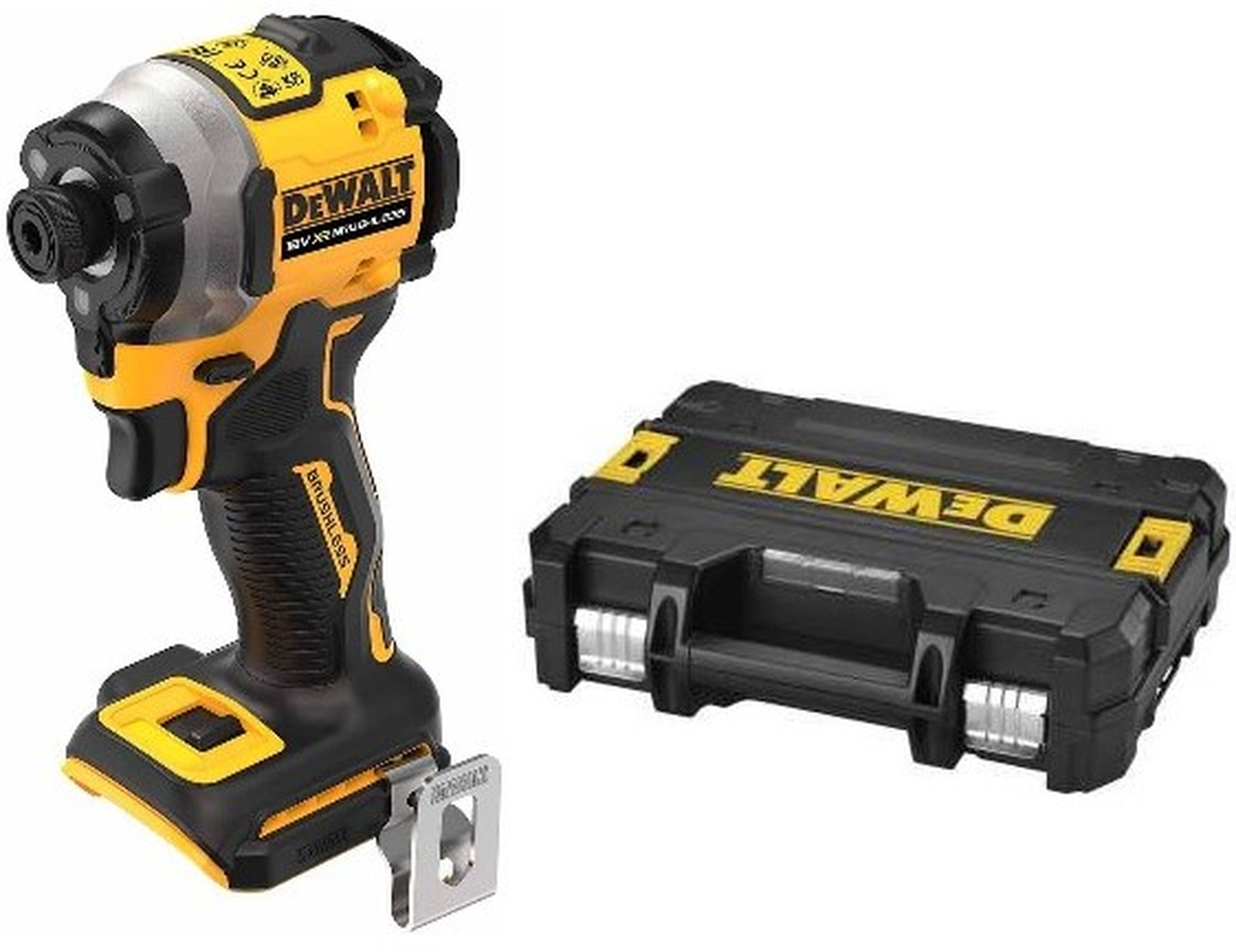 Visseuse à choc sans fil DeWalt, sans batterie, 1/4 pouce, 18 volts XR, DCF850N-XJ