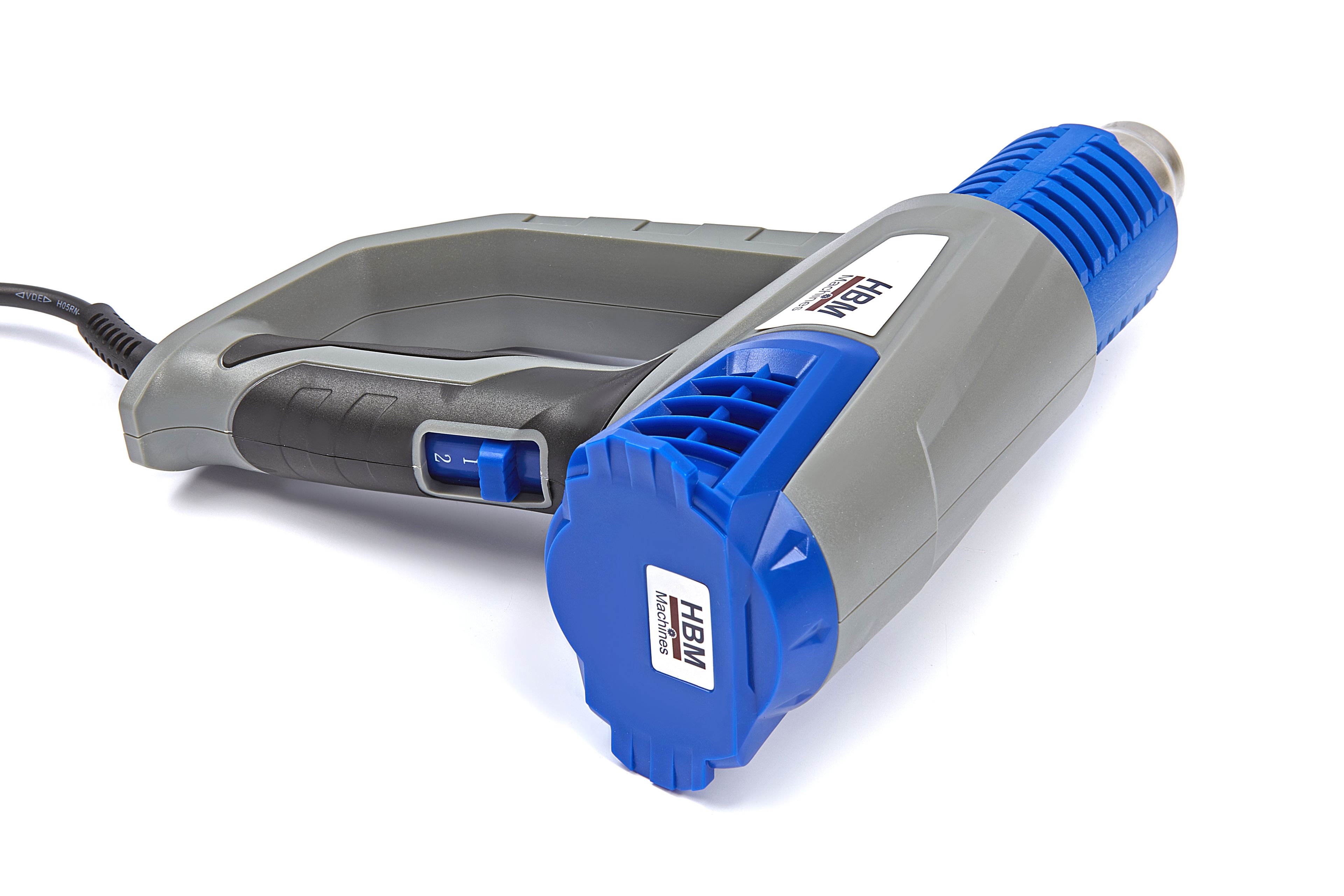 HBM Verstelbaar Heteluchtpistool Deluxe 2000 Watt Incl 6 accessoires Image 4