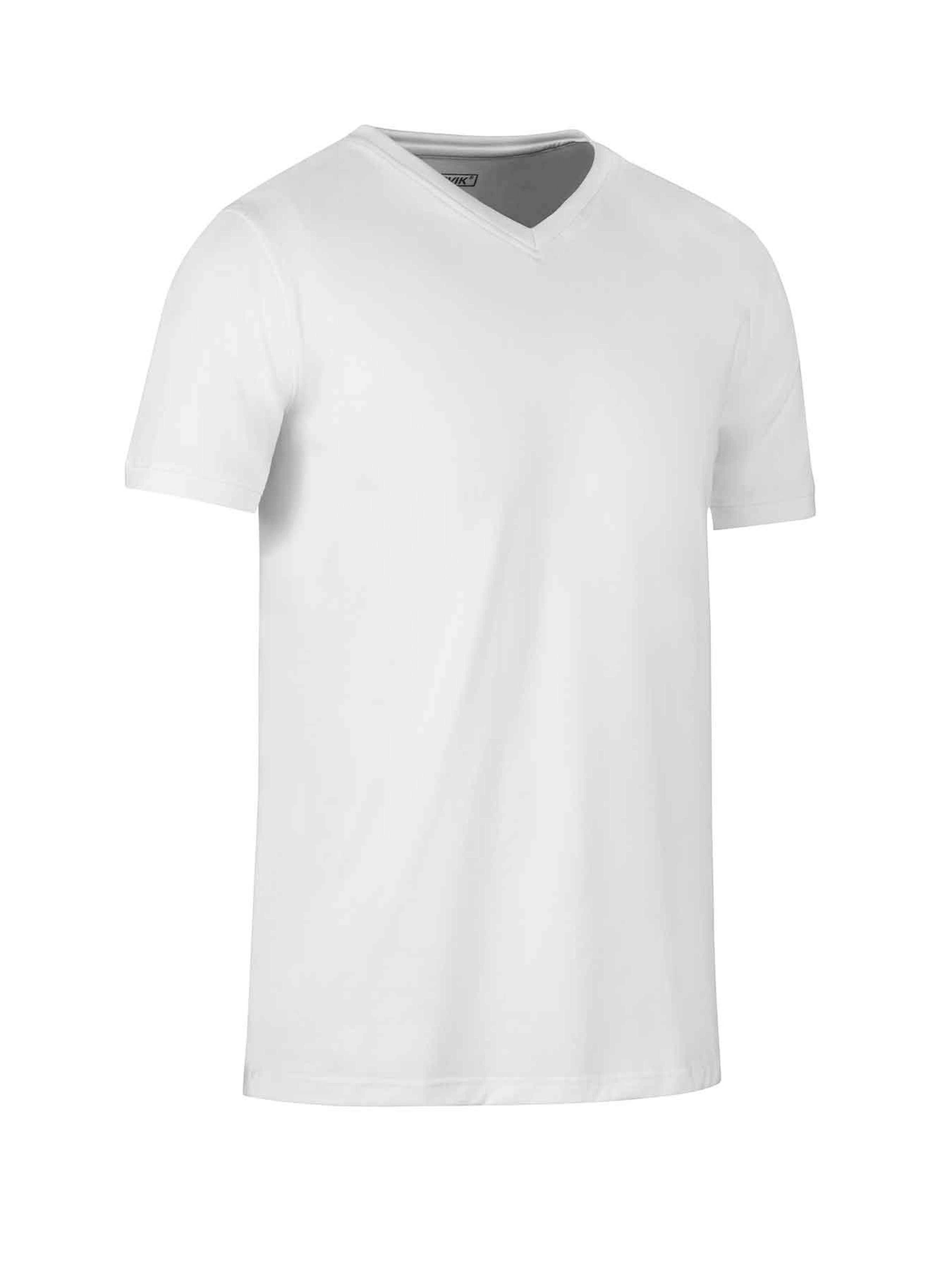 Storvik Bart t-shirt extra long lot de 2 Blanc | 4XL Image 4