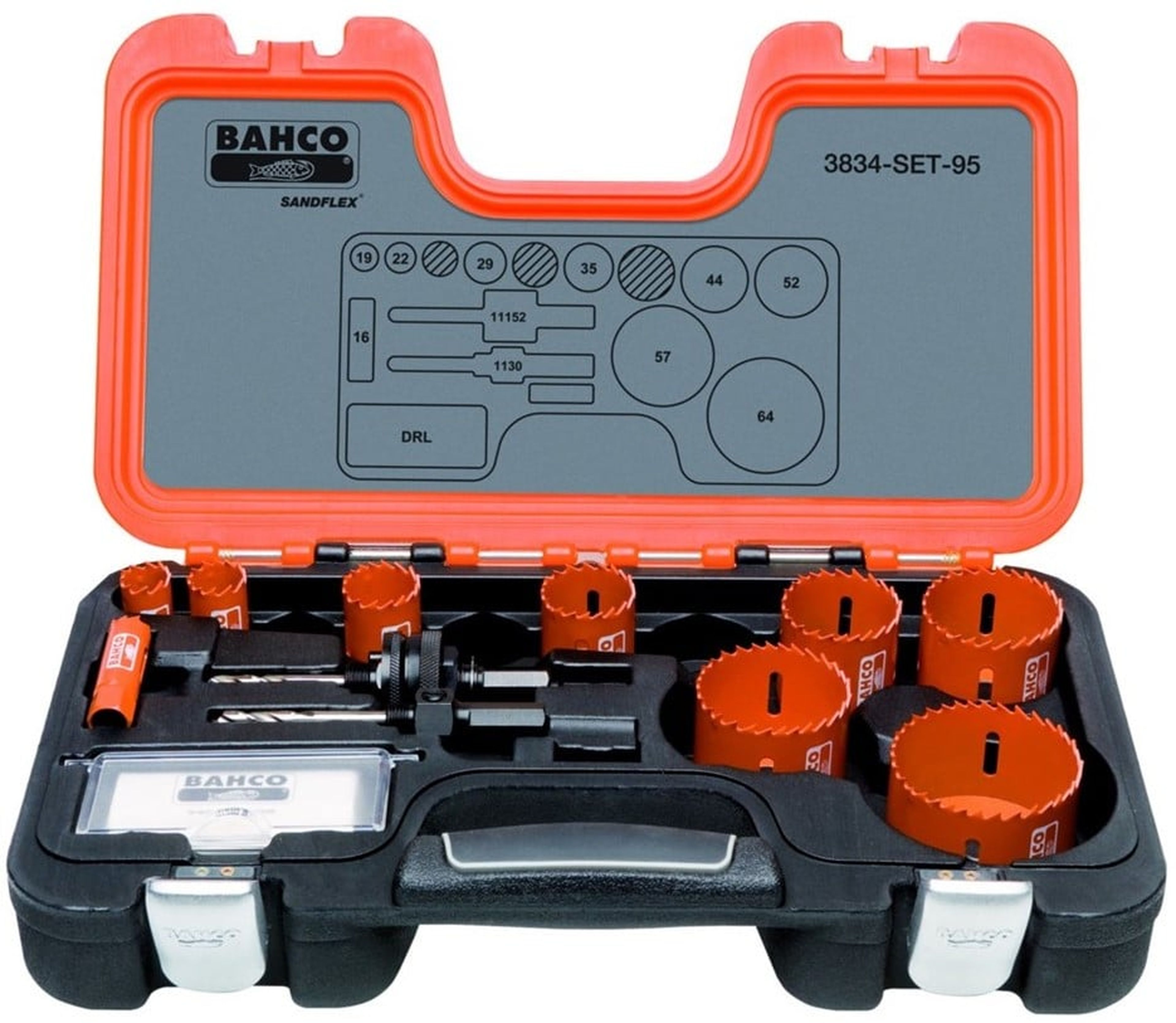 Bahco gatzagenset, 3834-SET-95