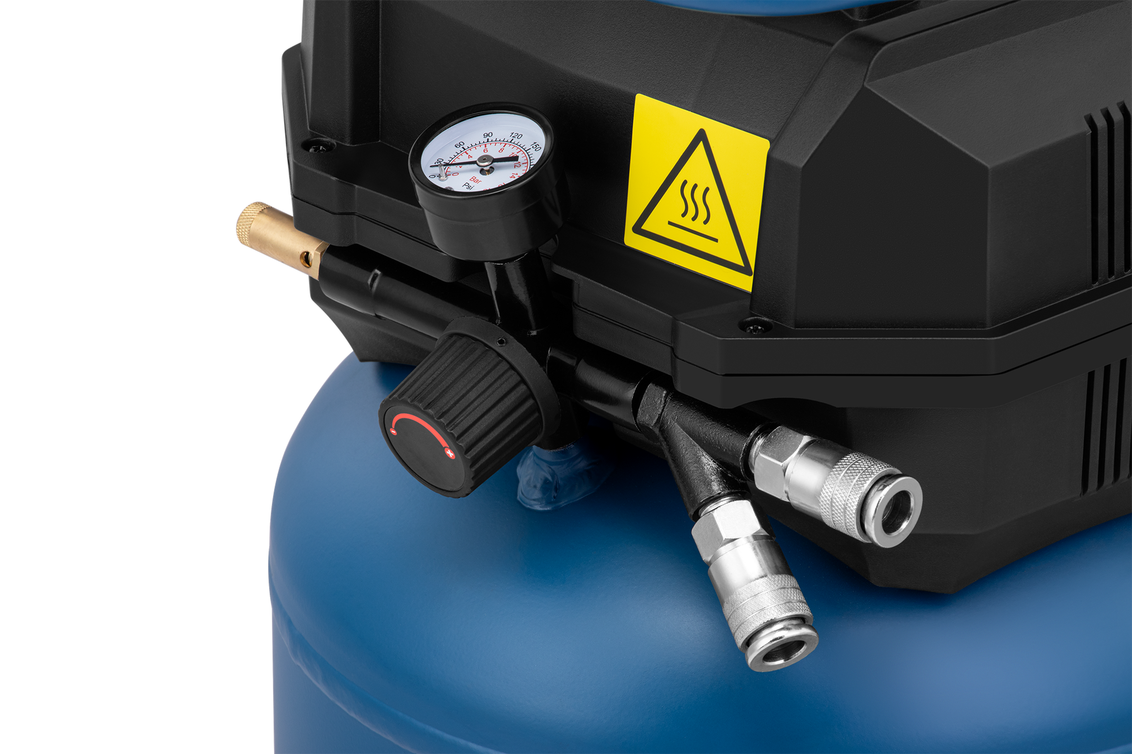 HBM stehender ölfreier Kompressor, 50 Liter, 10 Bar, 2 PS Image 9