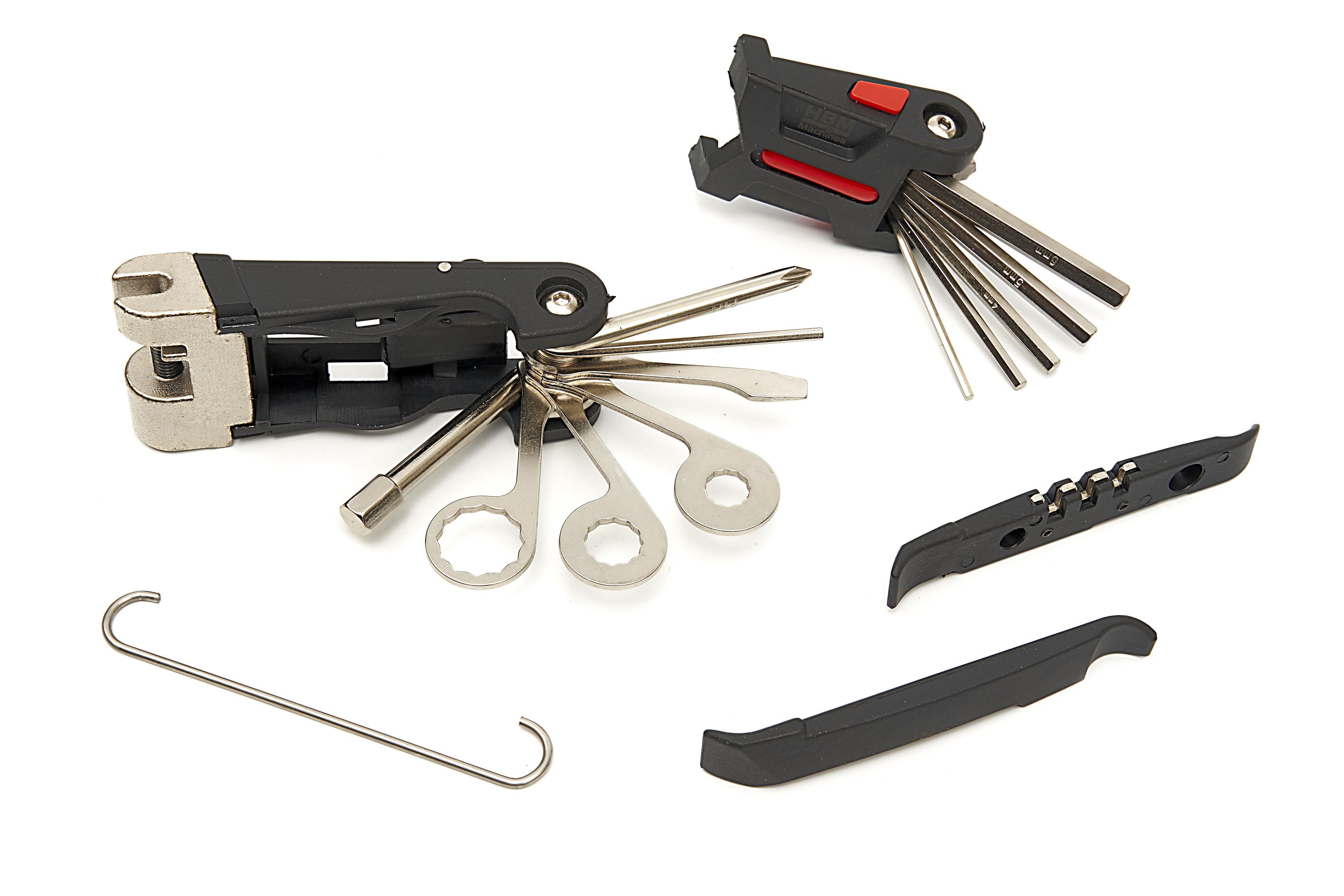 HBM Opvouwbaar fietsreparatieset 19 delig