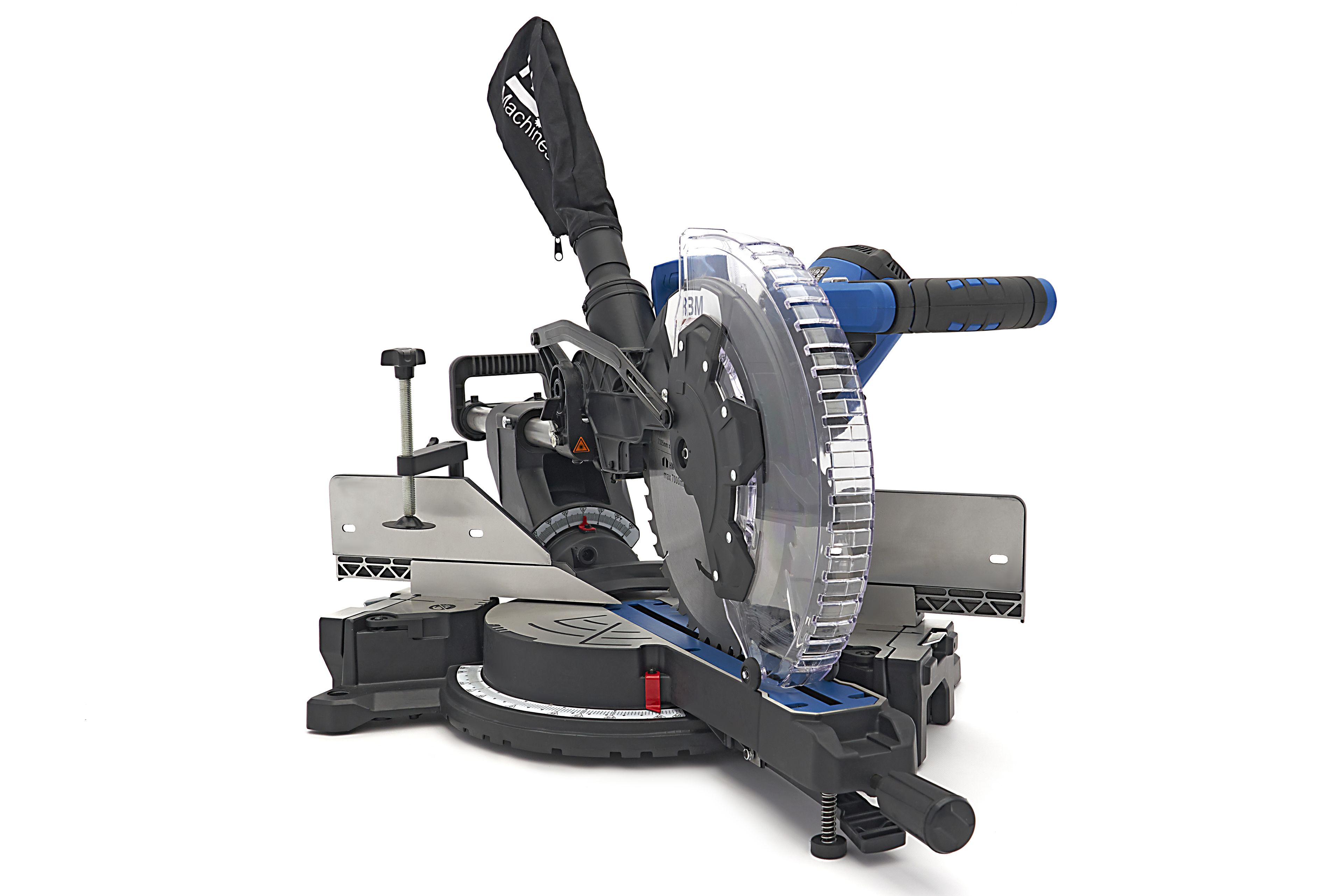 HBM 305 x 108 mm Scie à bras radial, scie à tronçonner, scie à traction avec laser Image 5