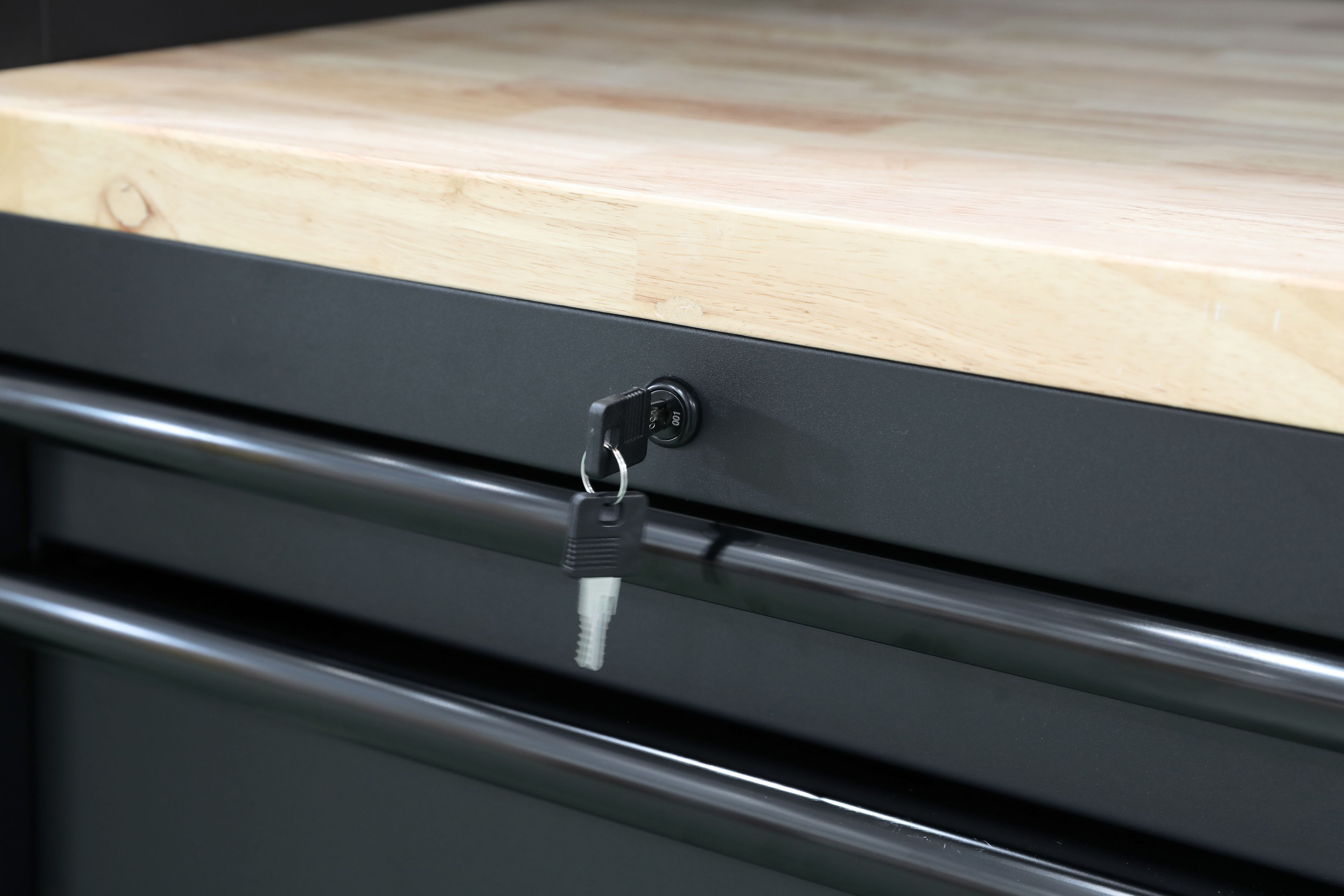 HBM sistema da officina mobile, 12 pezzi, nero Image 11