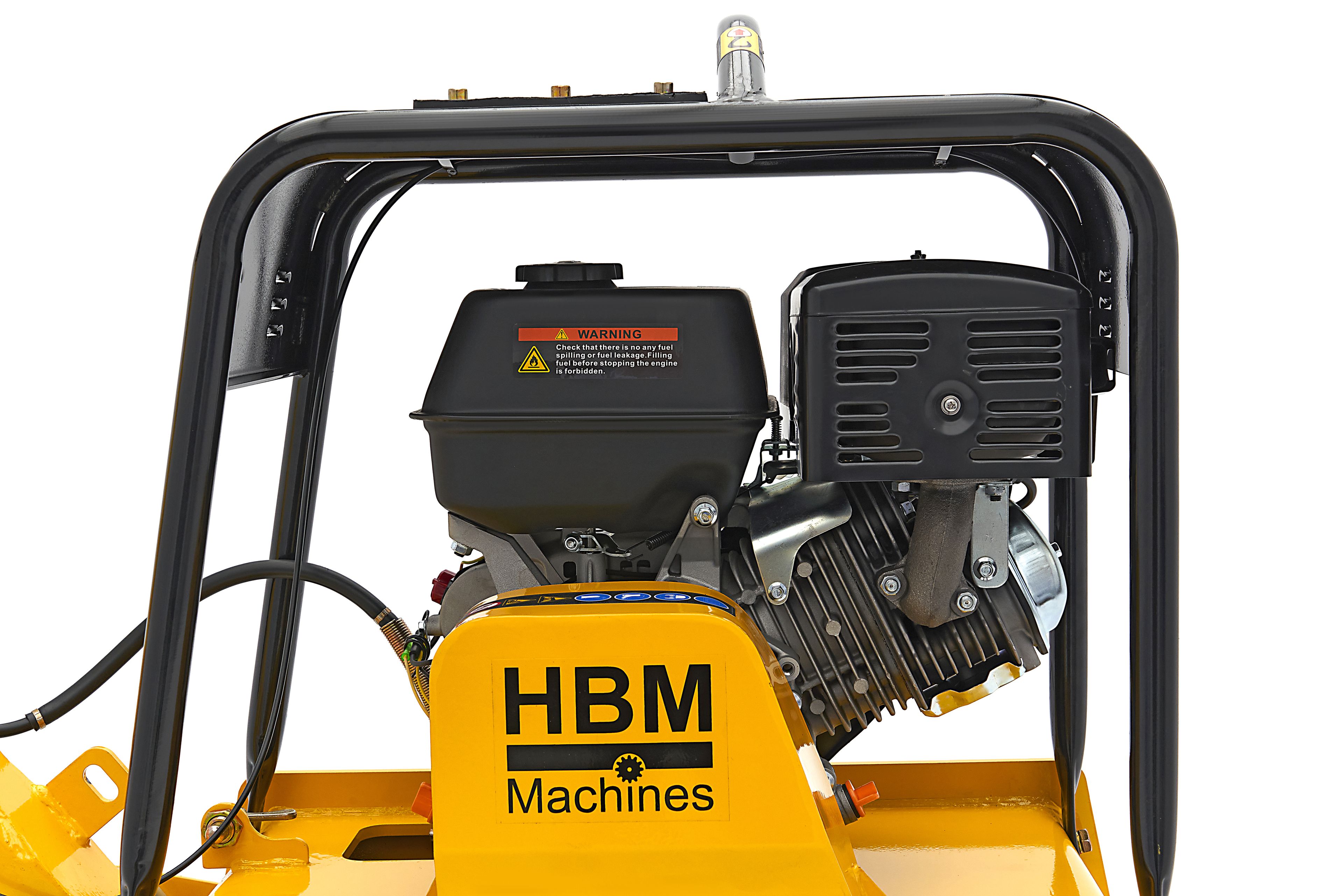 HBM Professional 13 HP - 38KN Plaque vibrante réversible 820 x 650 mm, y compris les roues et la plaque de protection de pavage Image 22