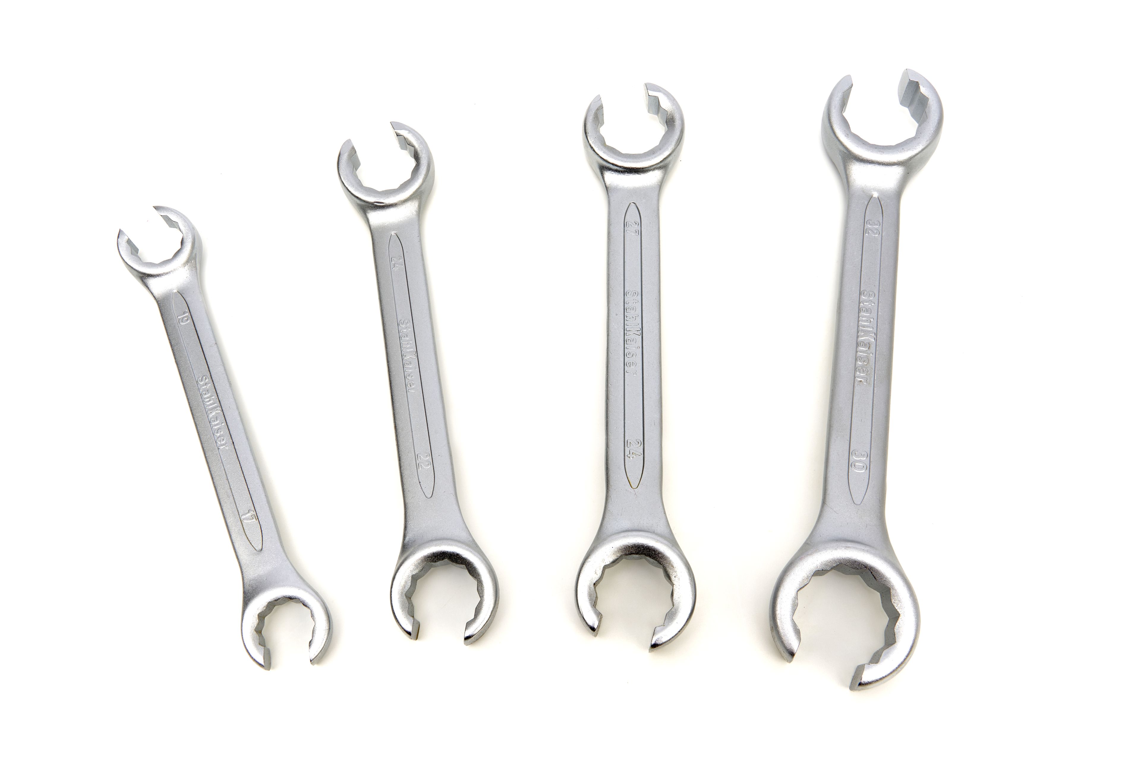 Schalkser 4 Delige Professionele Open Ringsleutelset Voor Remleidingen Image 2