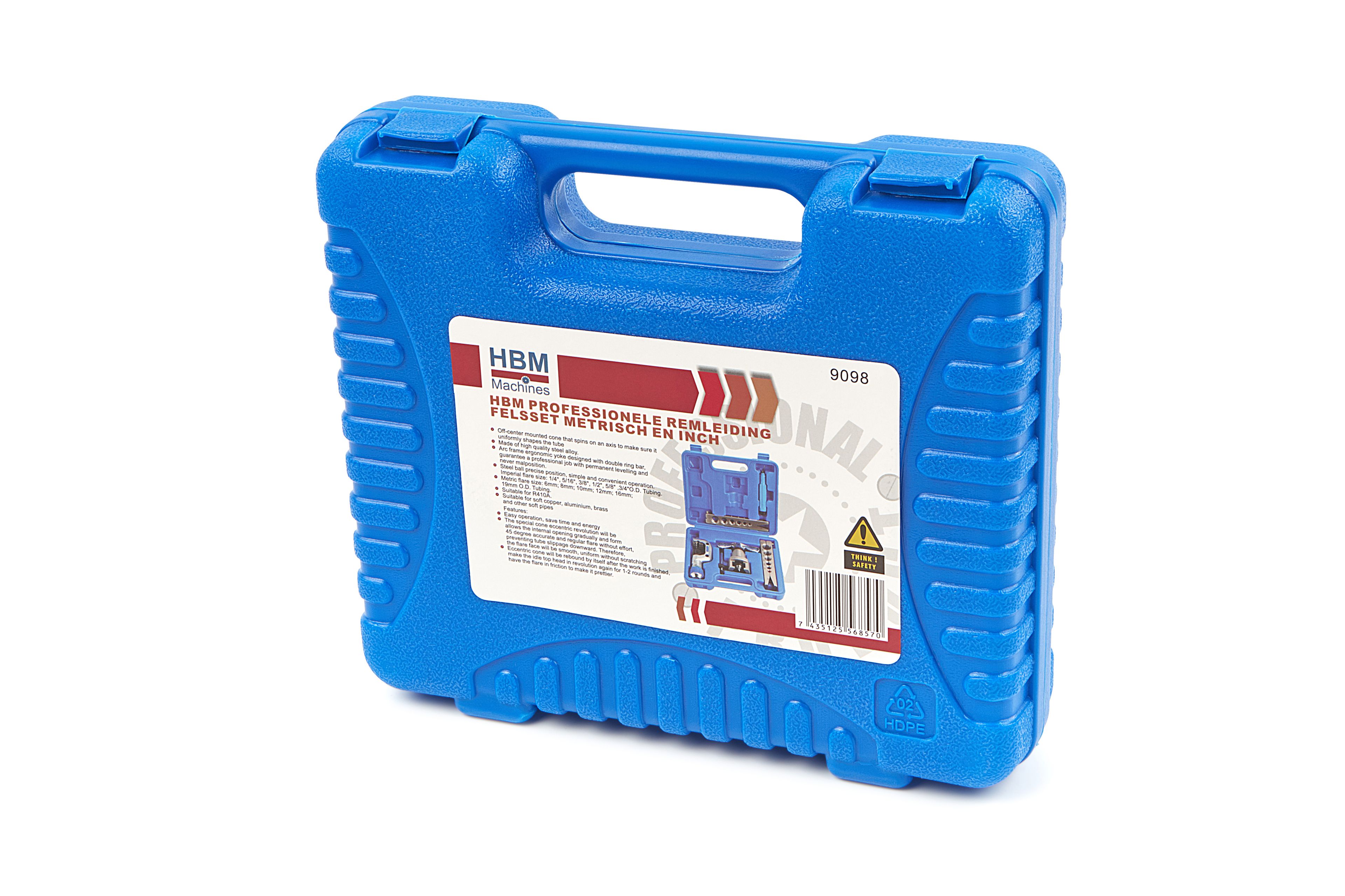 Conjunto de collar de freno de HBM con cortatubos, azul Image 13