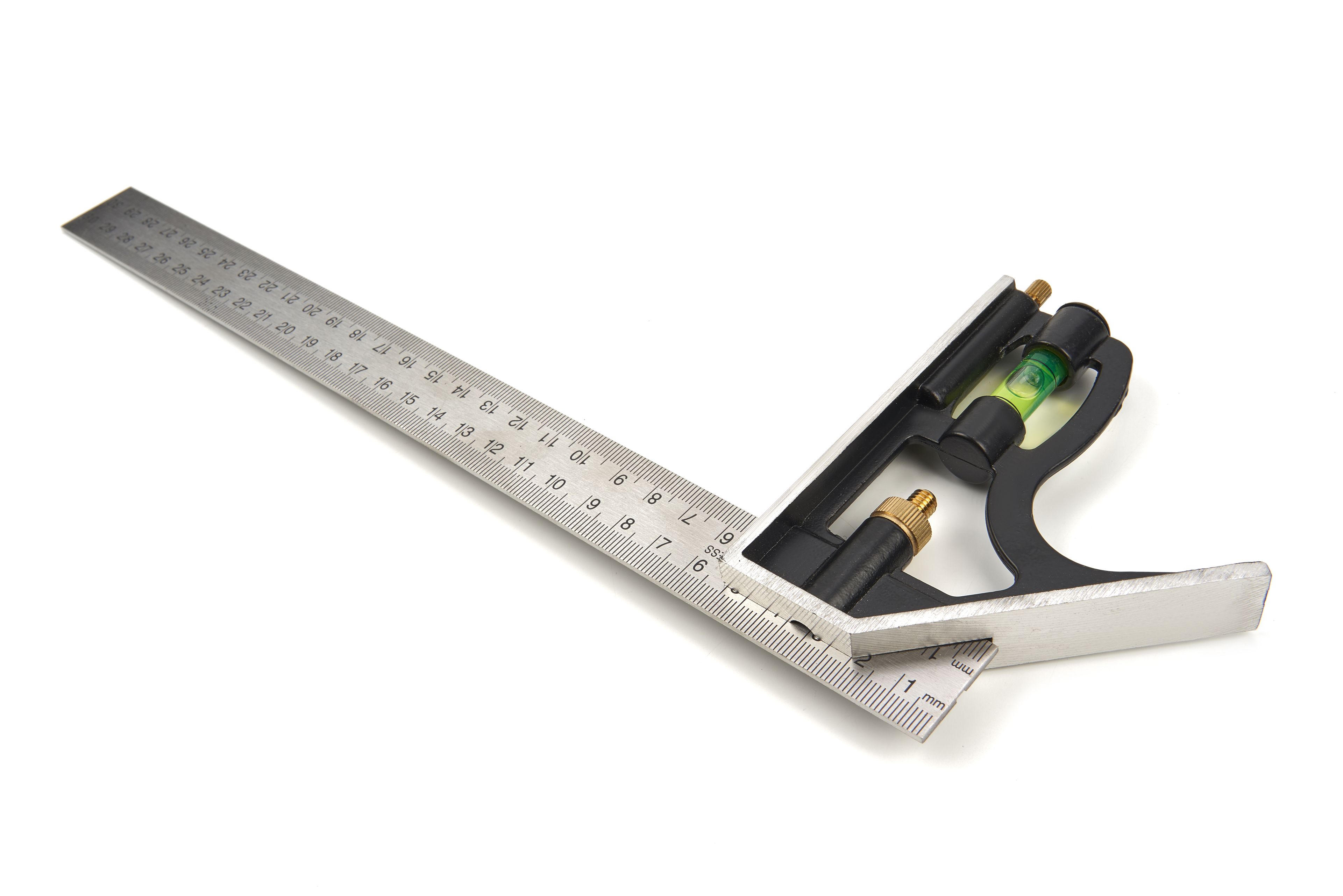 HBM 300 mm. Verstelbare Combinatie Winkelhaak Met Libel Image 4