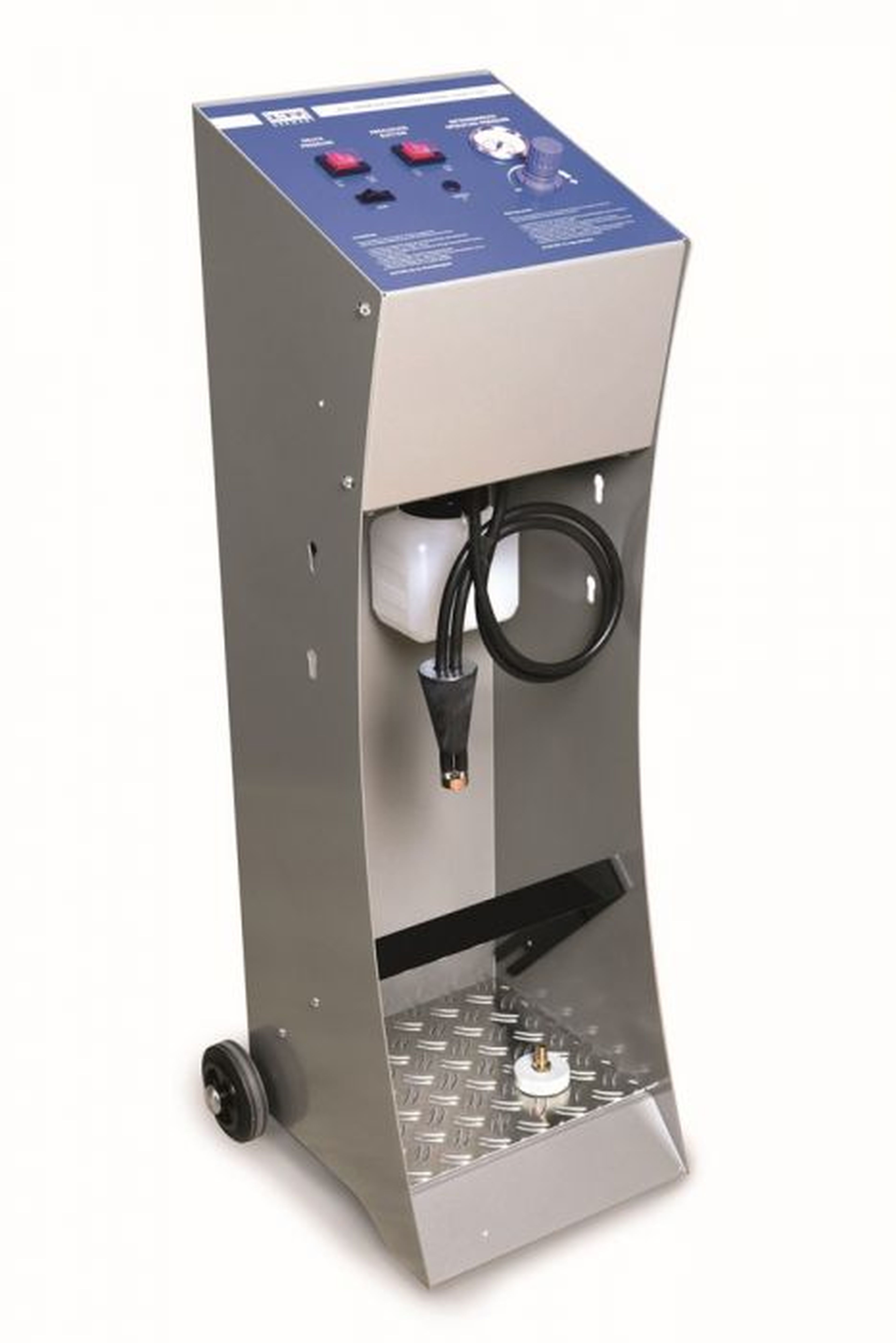 Leitenberger Bremsenentlüftungsgerät mit Absaugung, fahrbar, 20 Liter, 230 Volt Image 3