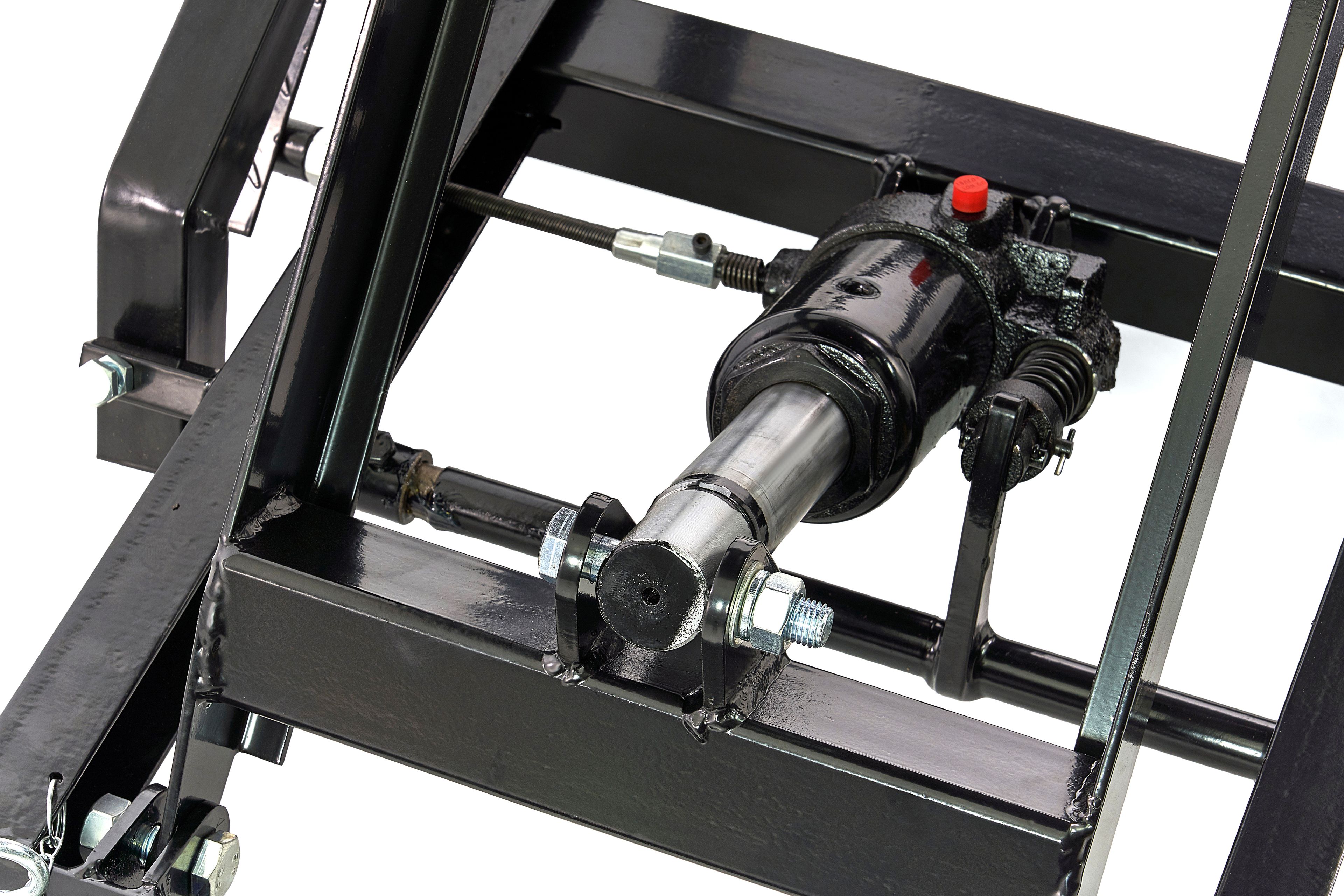 HBM Tavola sollevamento moto 360 kg – Nero Image 12