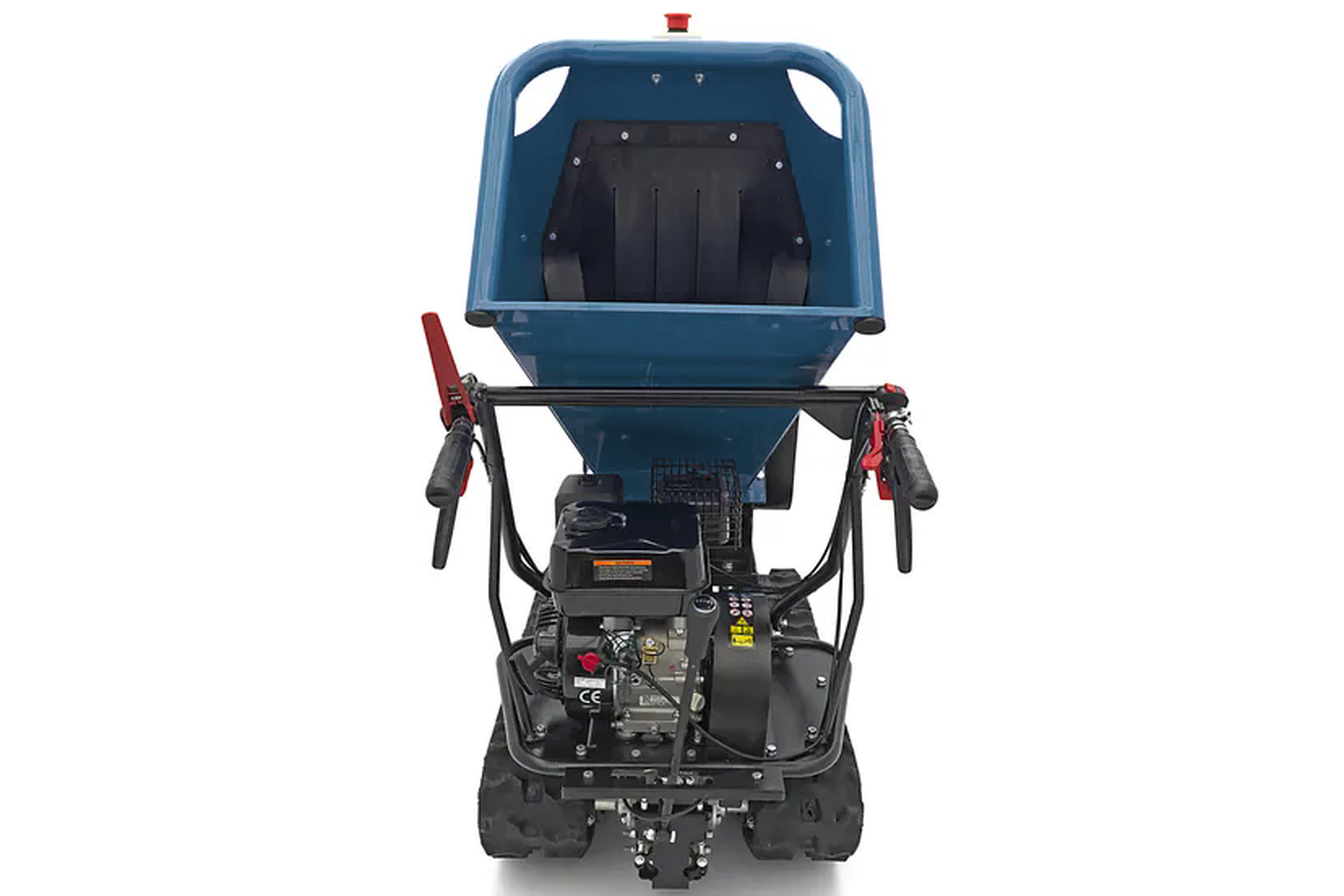 Broyeur à essence HBM Professional 4 Stroke 15 HP - 420 cc - Broyeur de bois sur chenilles Image 11