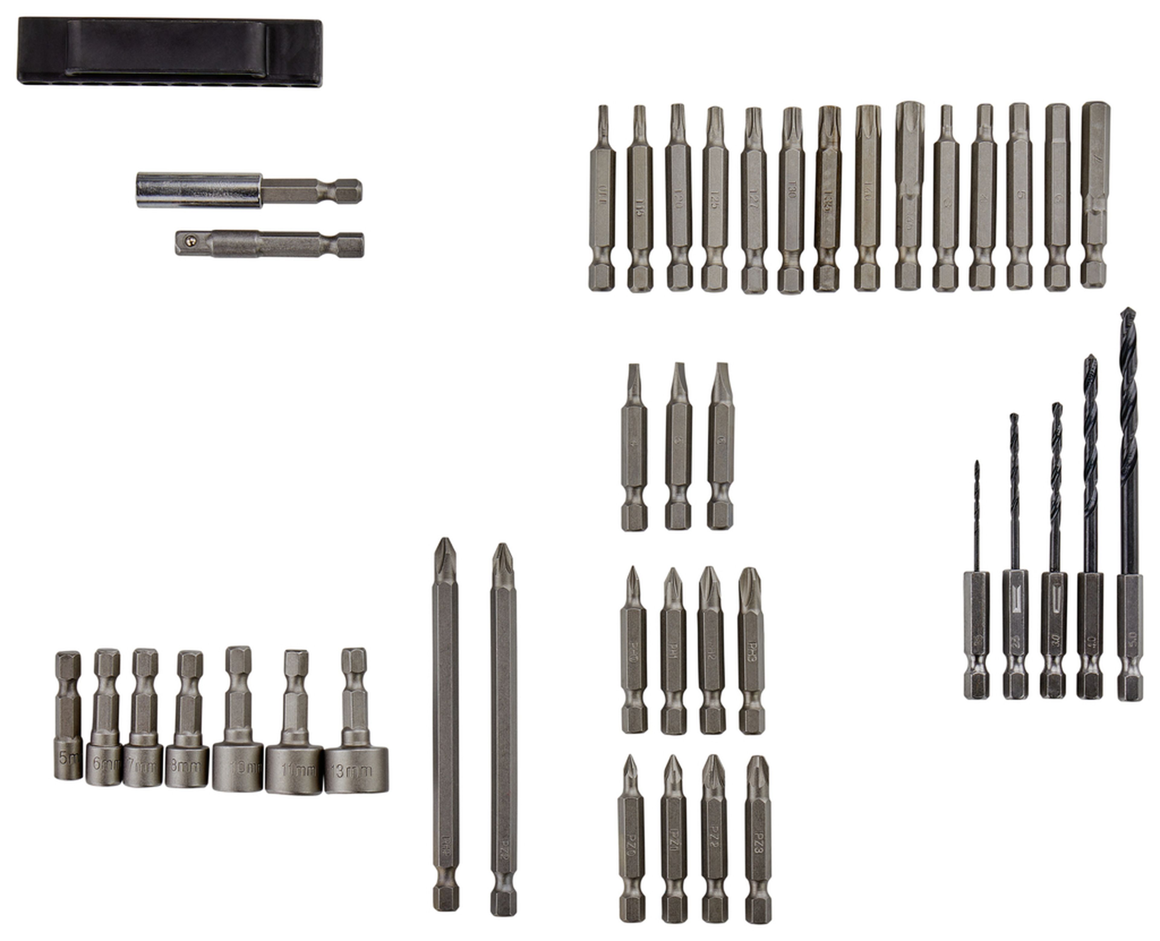 Set di punte per trapano e avvitatore Makita da 42 pezzi P-45272 Image 6