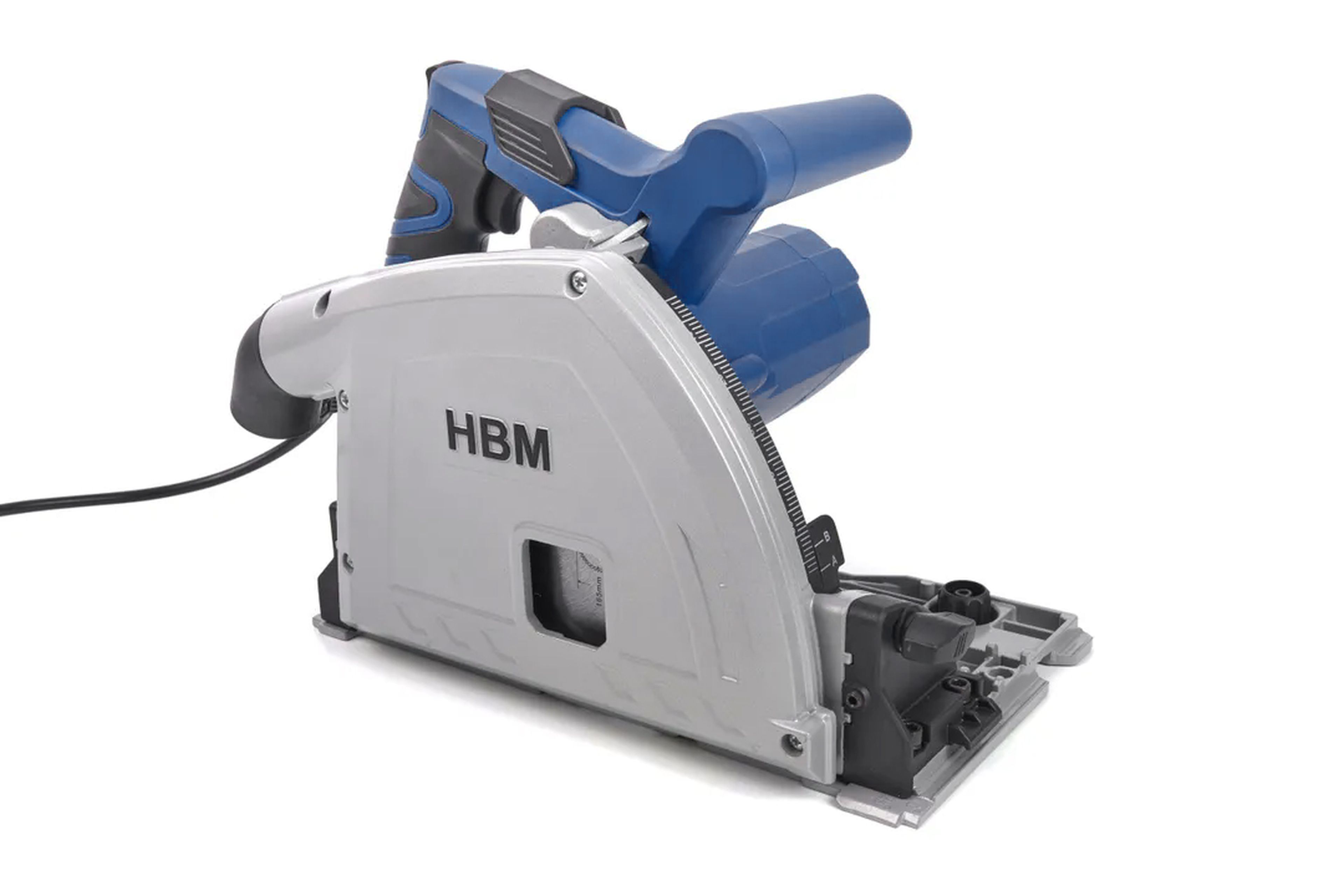 HBM 165 mm Professional 1200 Watt Tauchsäge mit 2 x 700 mm Lineal Image 6