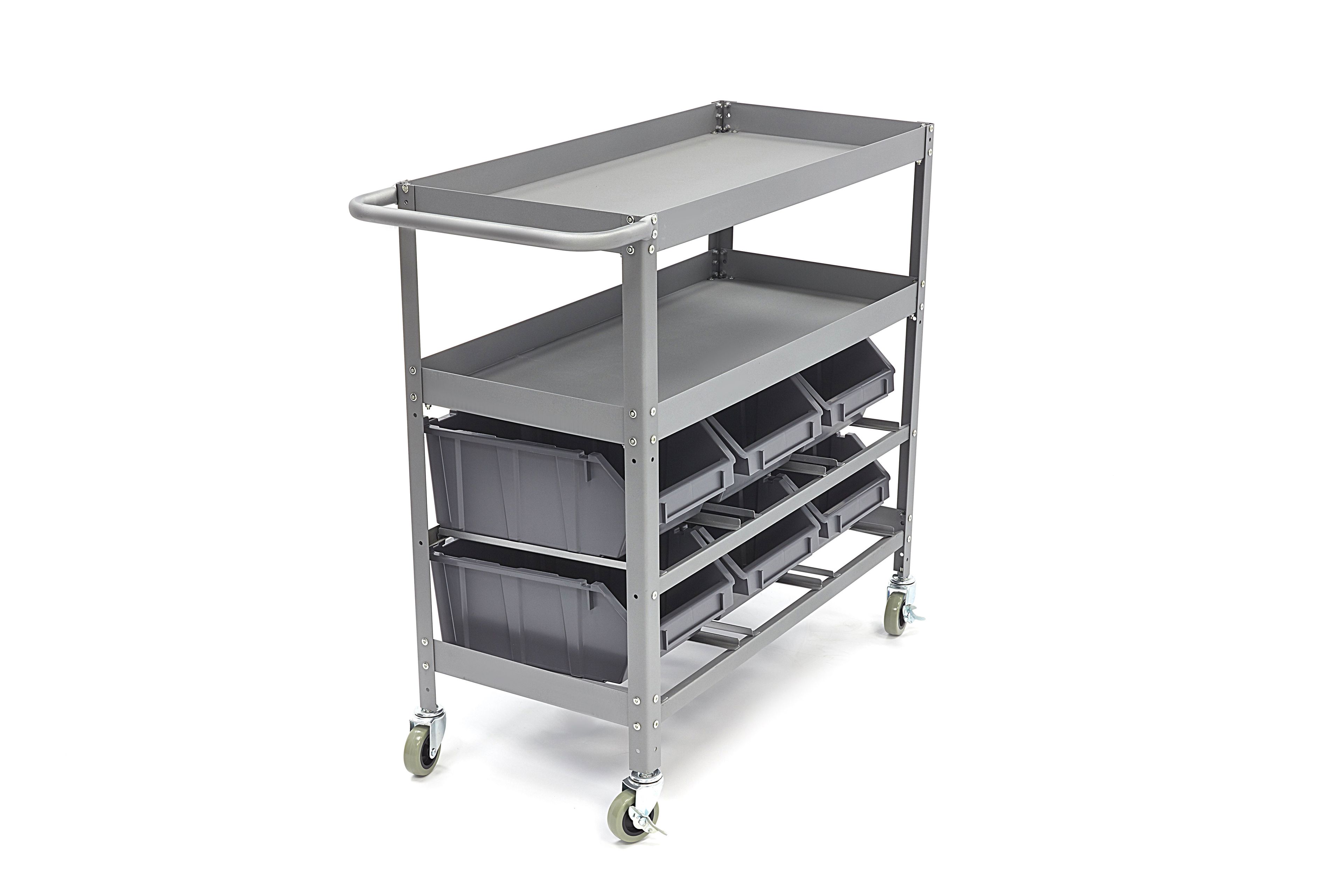 HBM Universele Gereedschapswagen Met 6 Opbergbakken Image 9