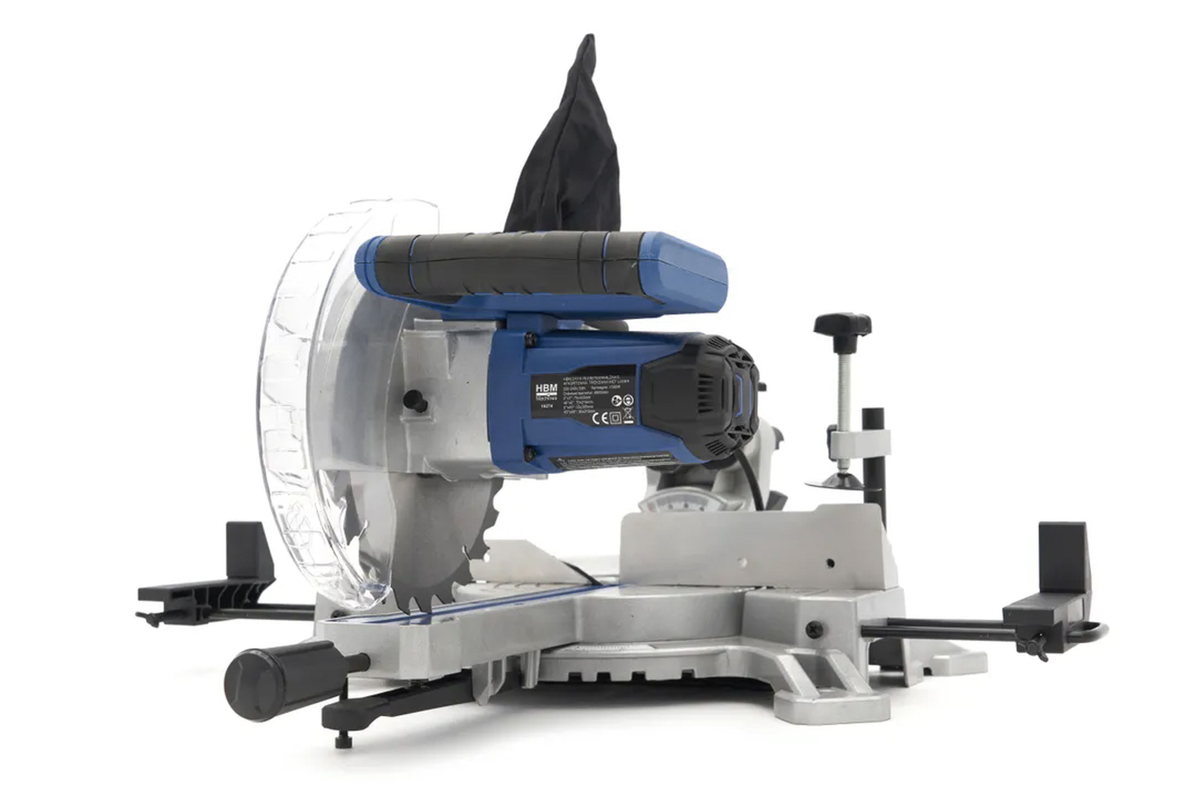 HBM Sega radiale 215 x 70 mm, troncatrice, sega a trazione con laser Image 8