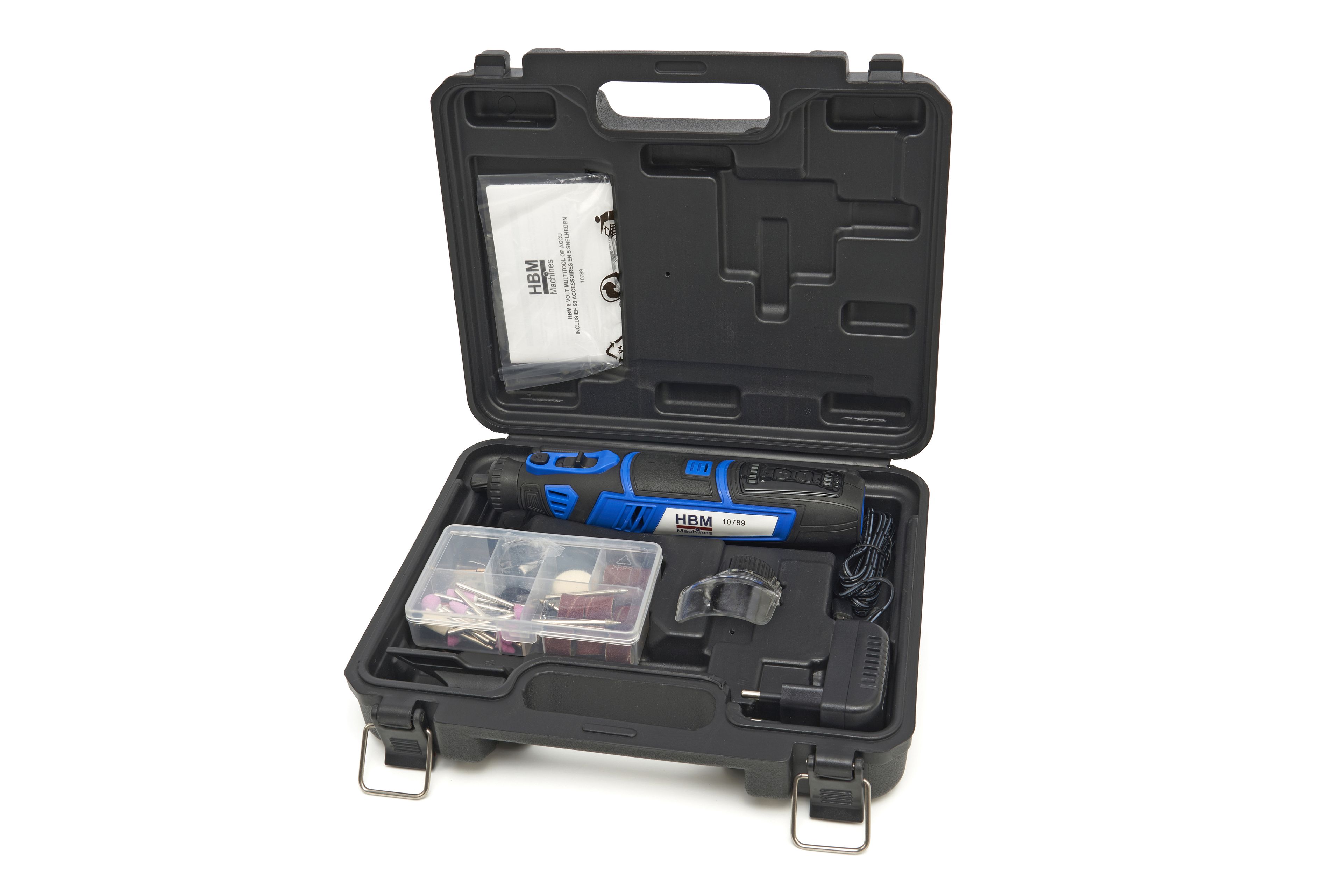 HBM Multitool 8 Volt sur Accu comprenant 58 accessoires et 5 vitesses Image 9