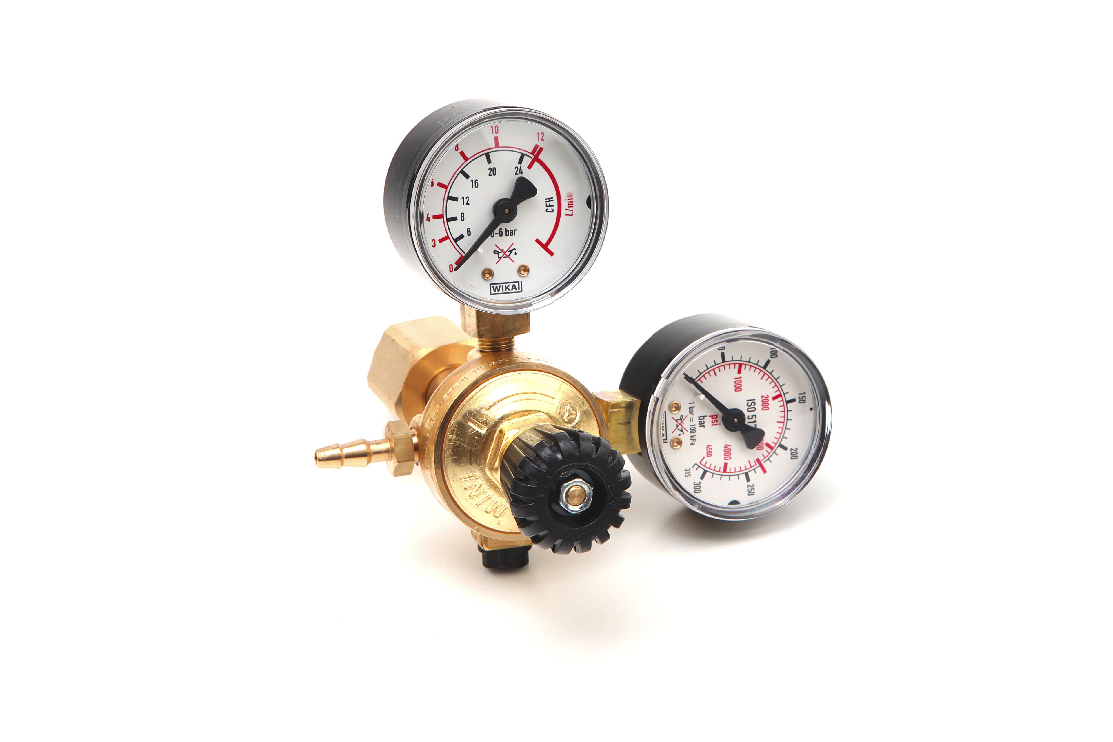 HBM réducteur de pression avec double manomètre