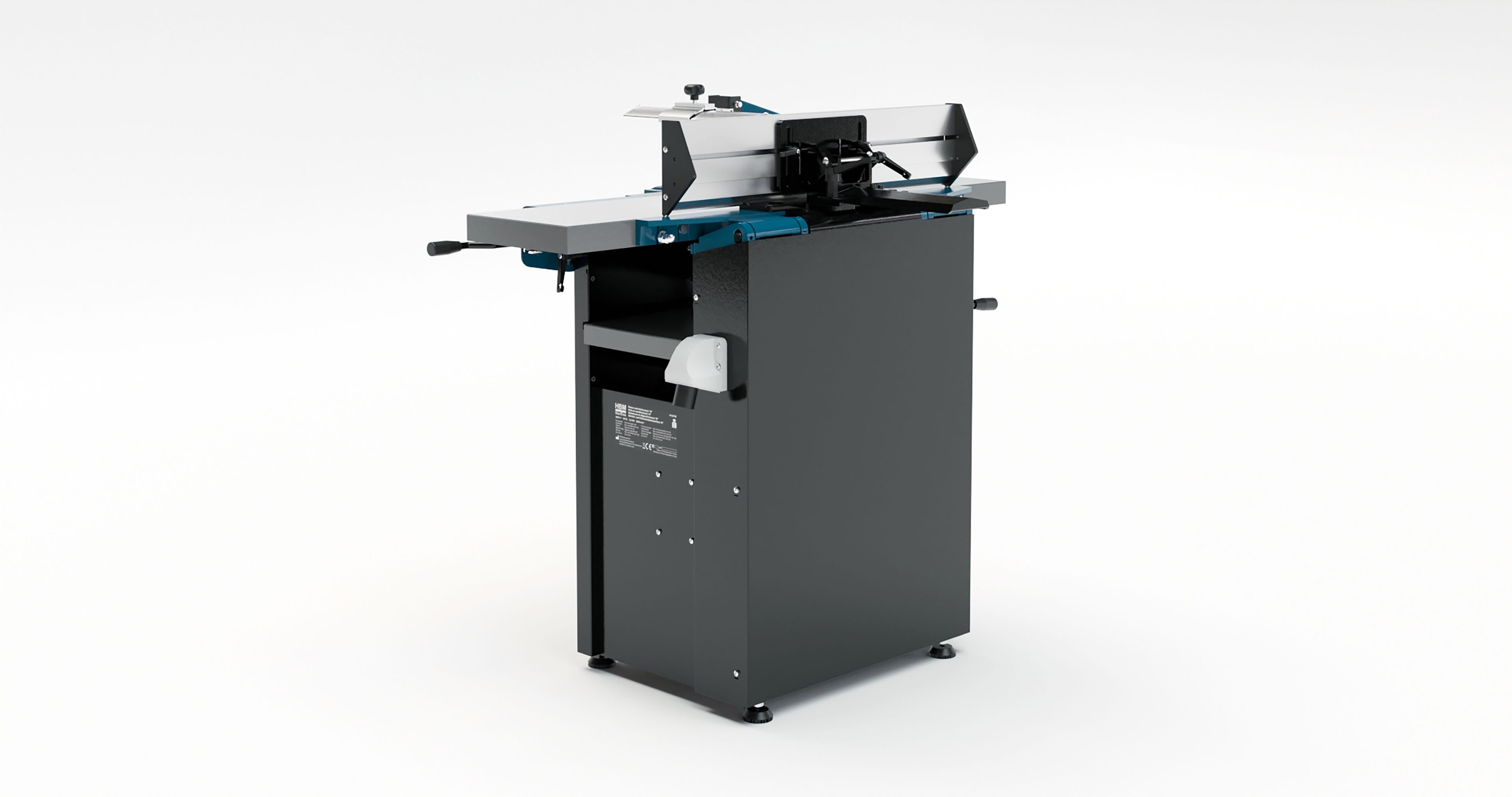 HBM vlak en vandiktebank met spiraalsnijkop 12 inch, 230 Volt Image 4