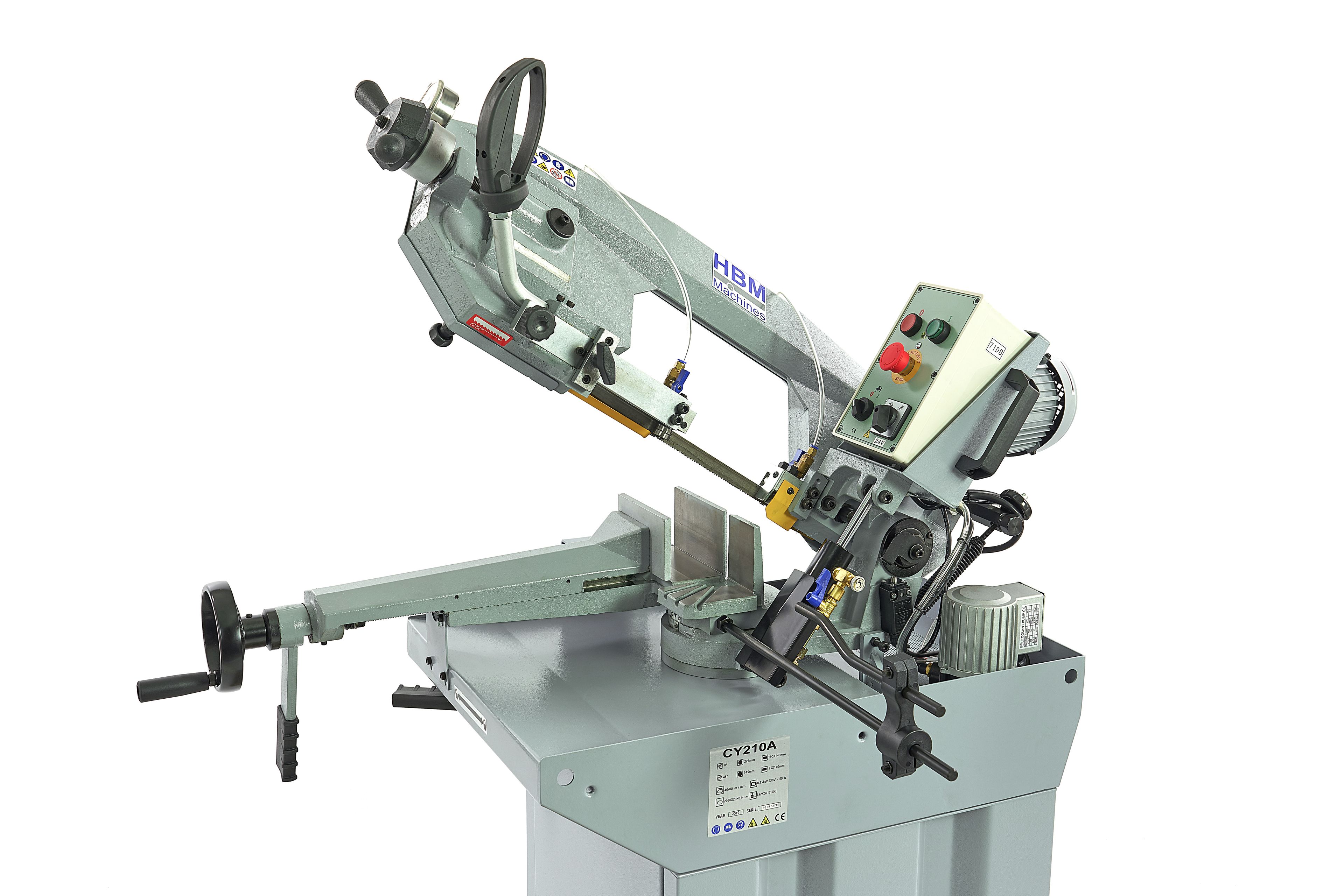 Scie à ruban métallique professionnelle de HBM Image 4