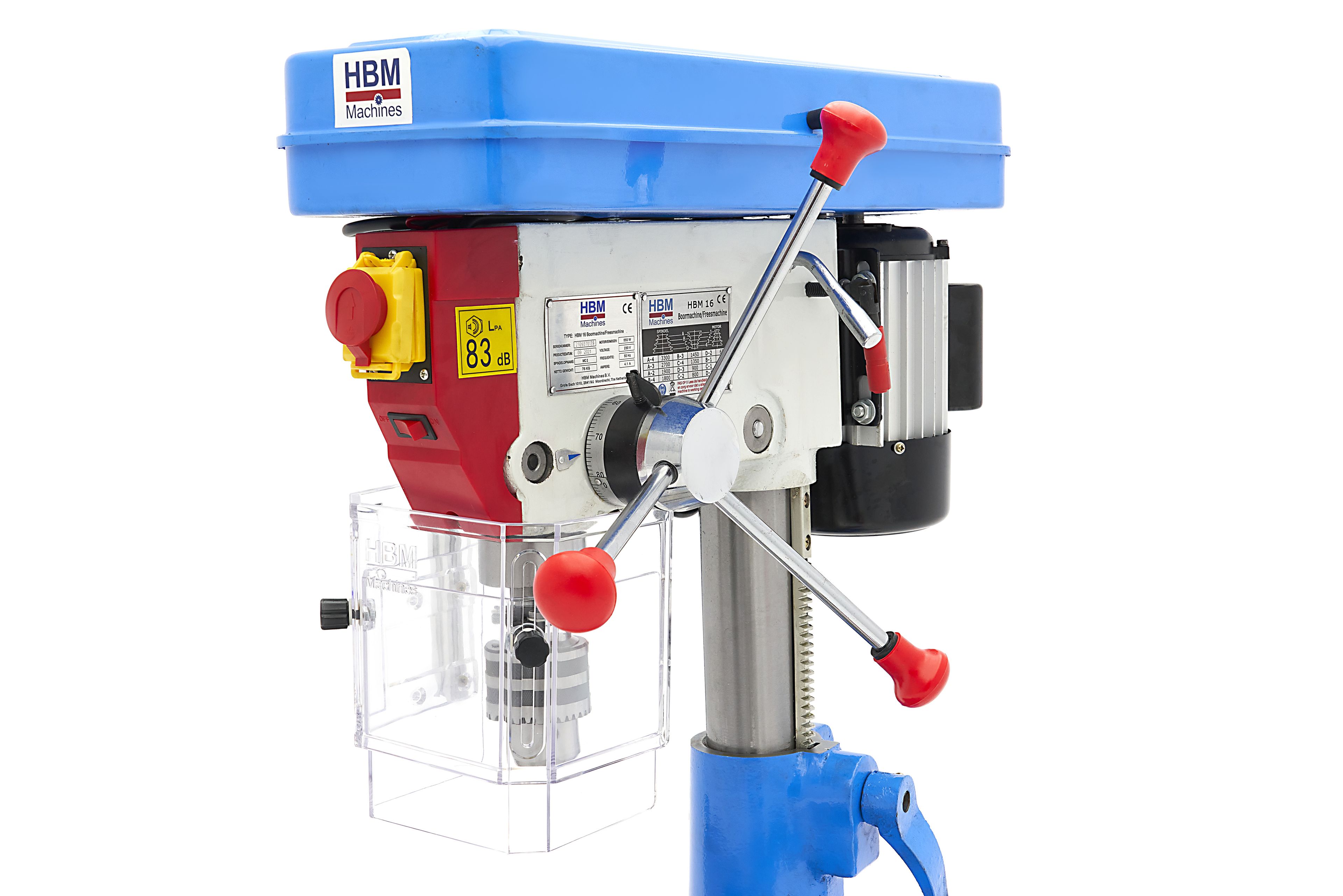 HBM 16 Perceuse/fraiseuse avec couvercle de protection Image 10