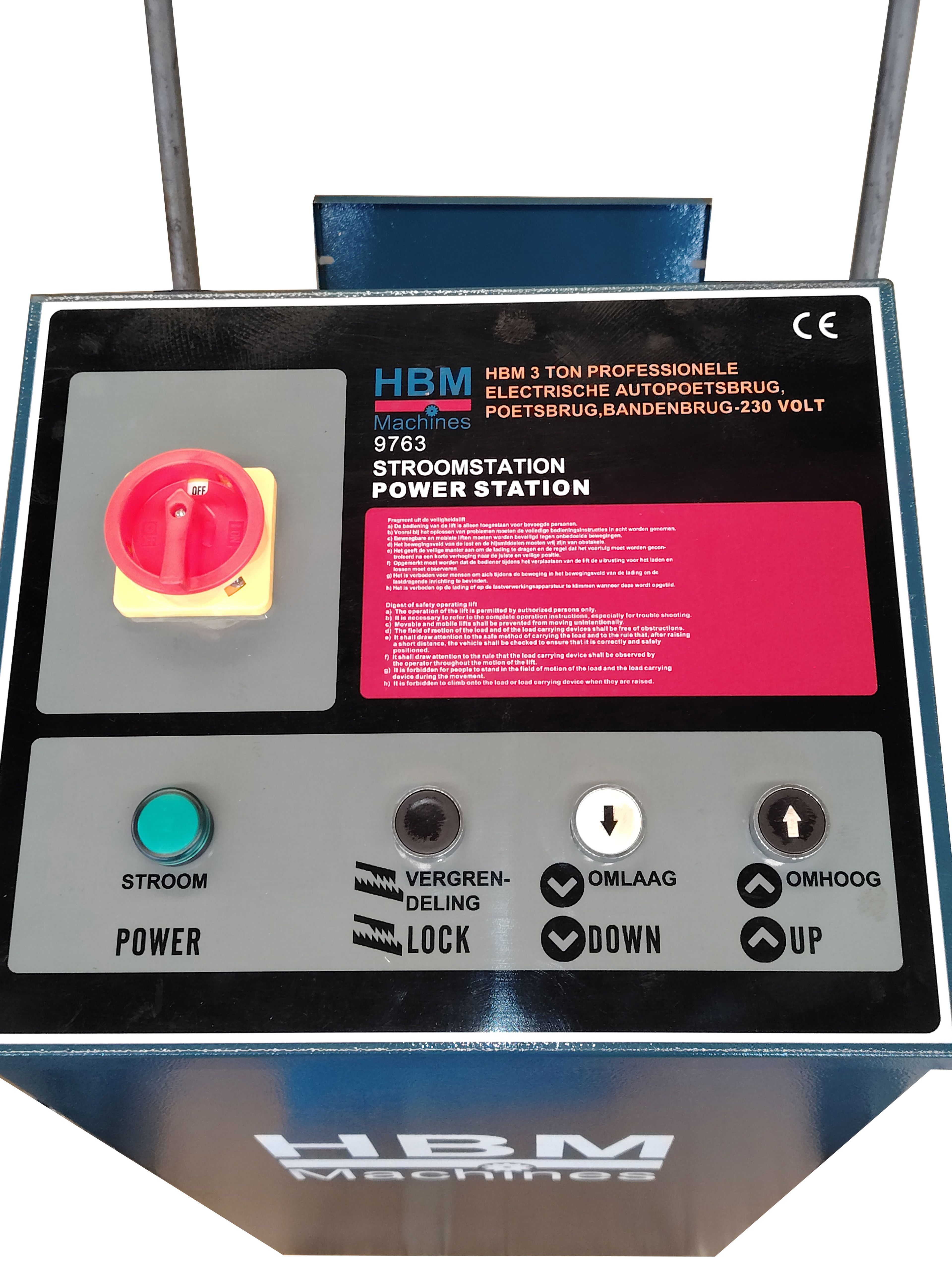 HBM Ponte di pulizia professionale per auto elettriche da 3 tonnellate, ponte di pulizia, ponte per pneumatici Image 7