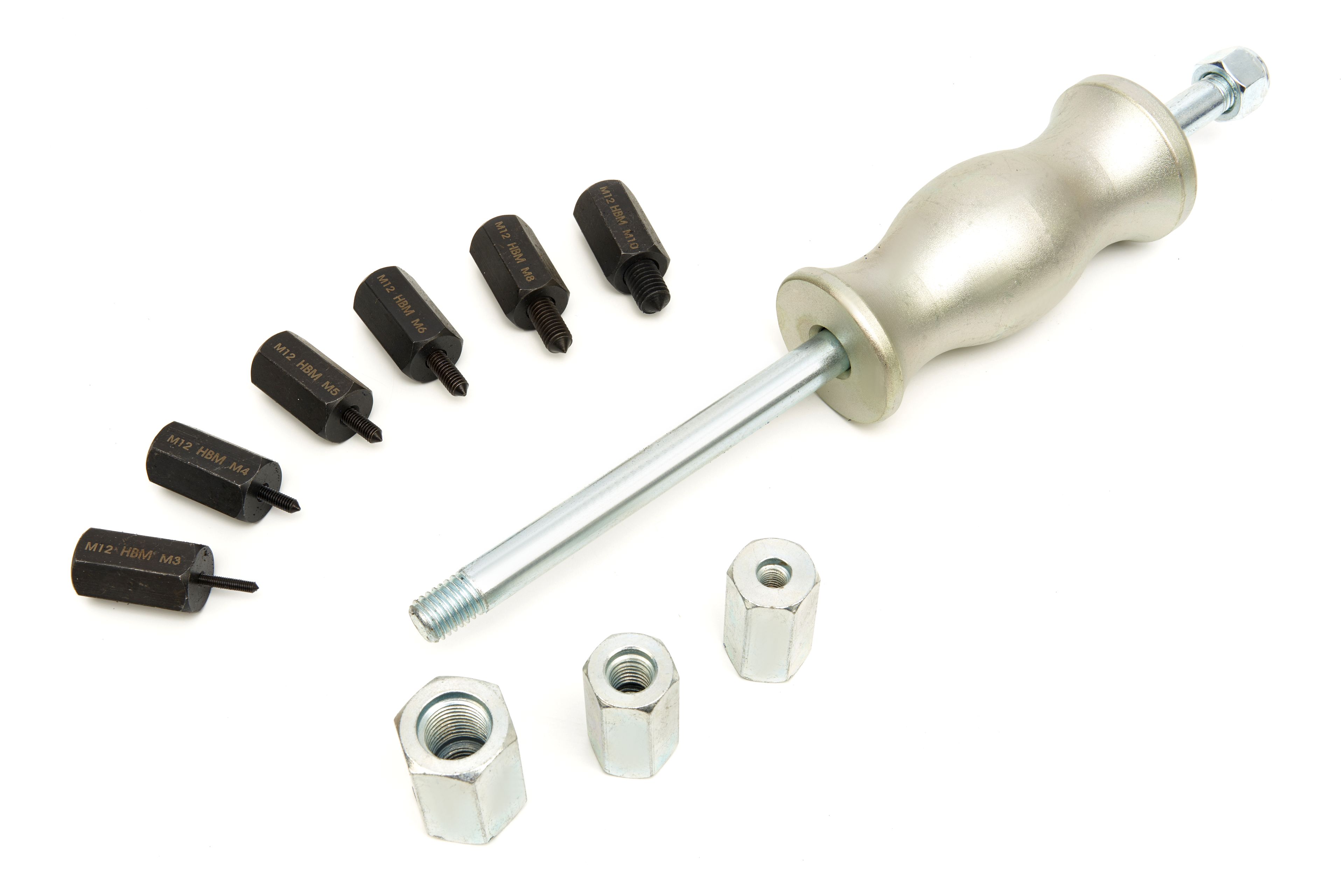 Jeu de percussions HBM pour tige filetée 10 pièces