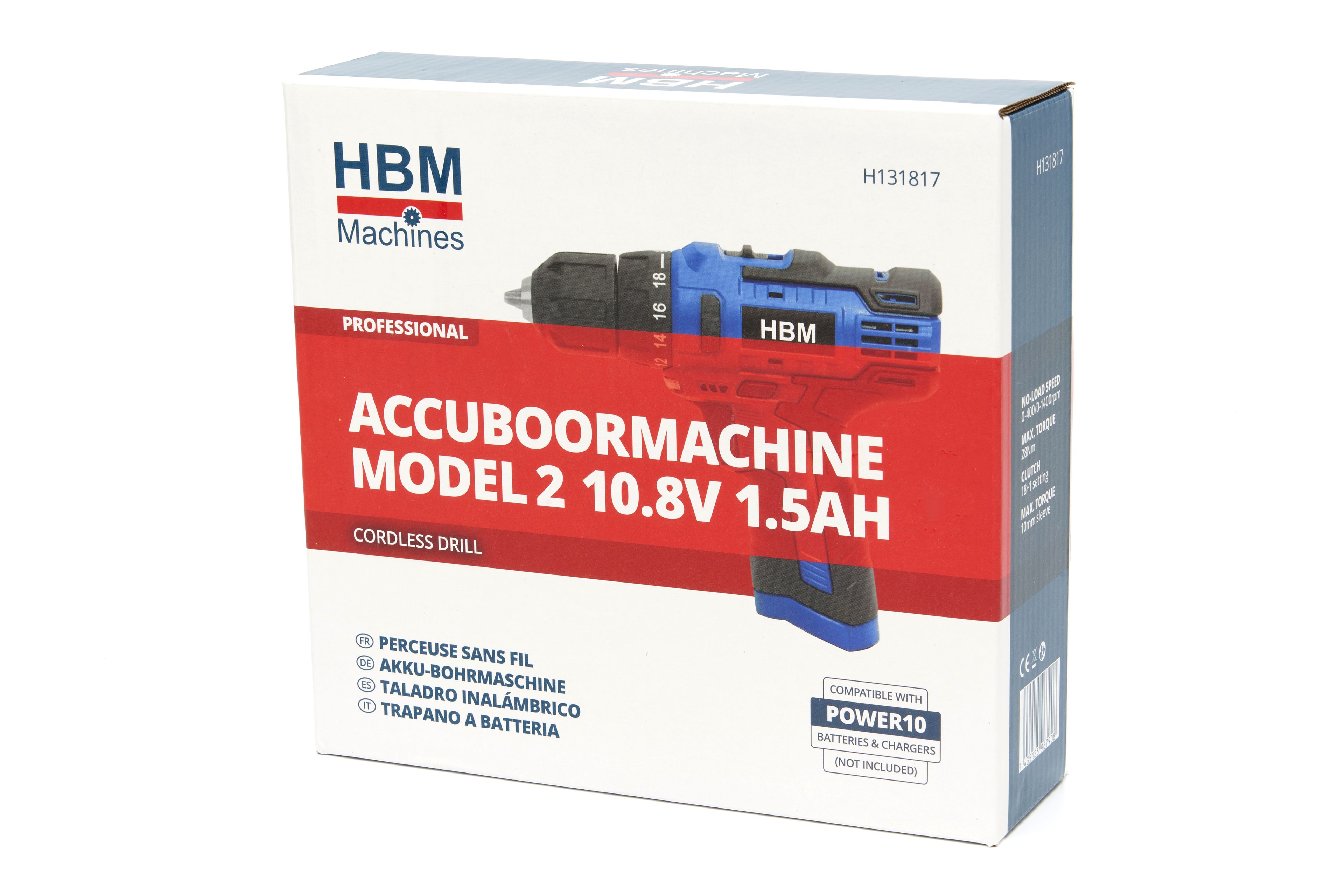 Taladro inalámbrico HBM 10.8 Voltios Image 5