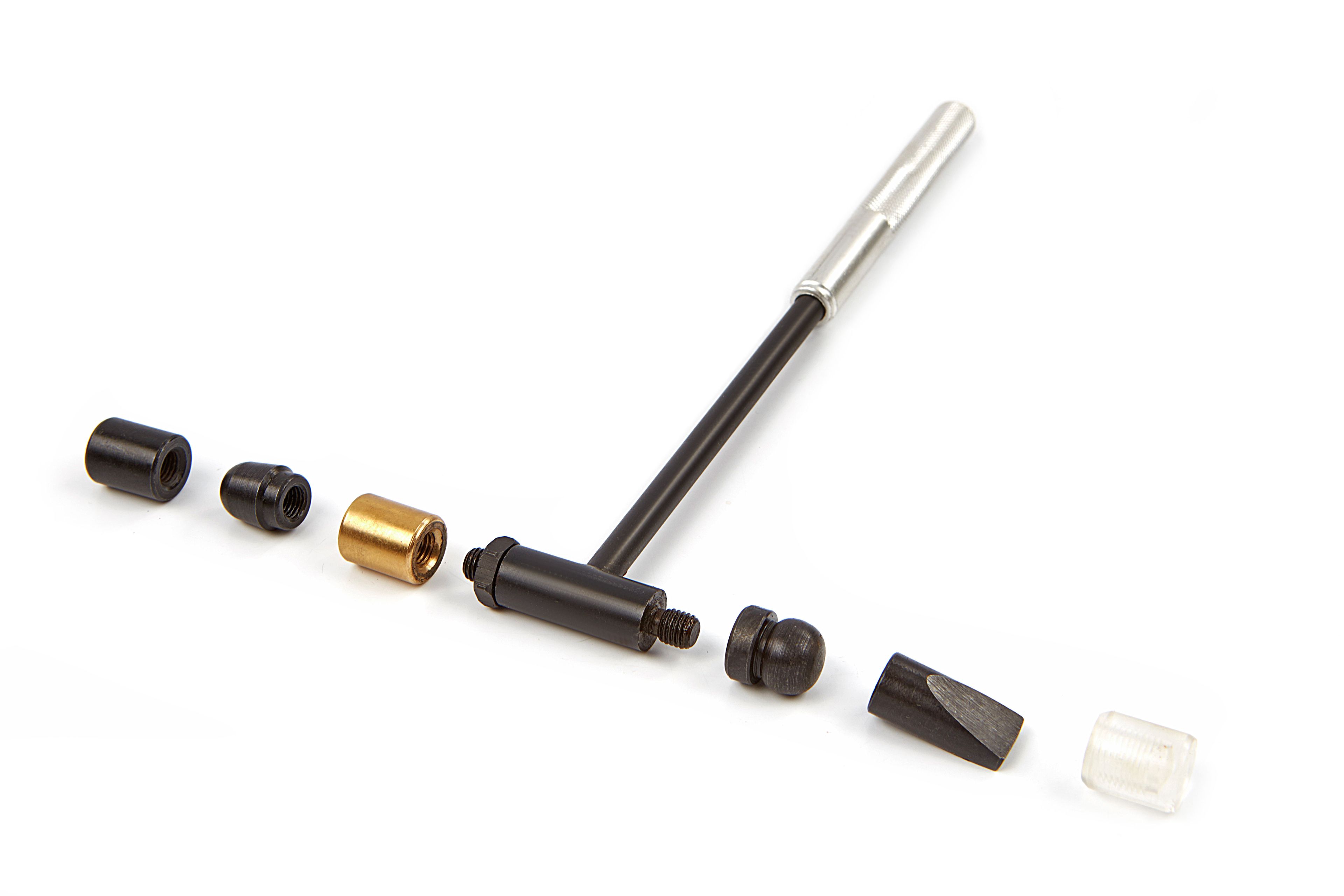 HBM Jeu de mini-marteaux 7 pièces avec têtes interchangeables Image 2