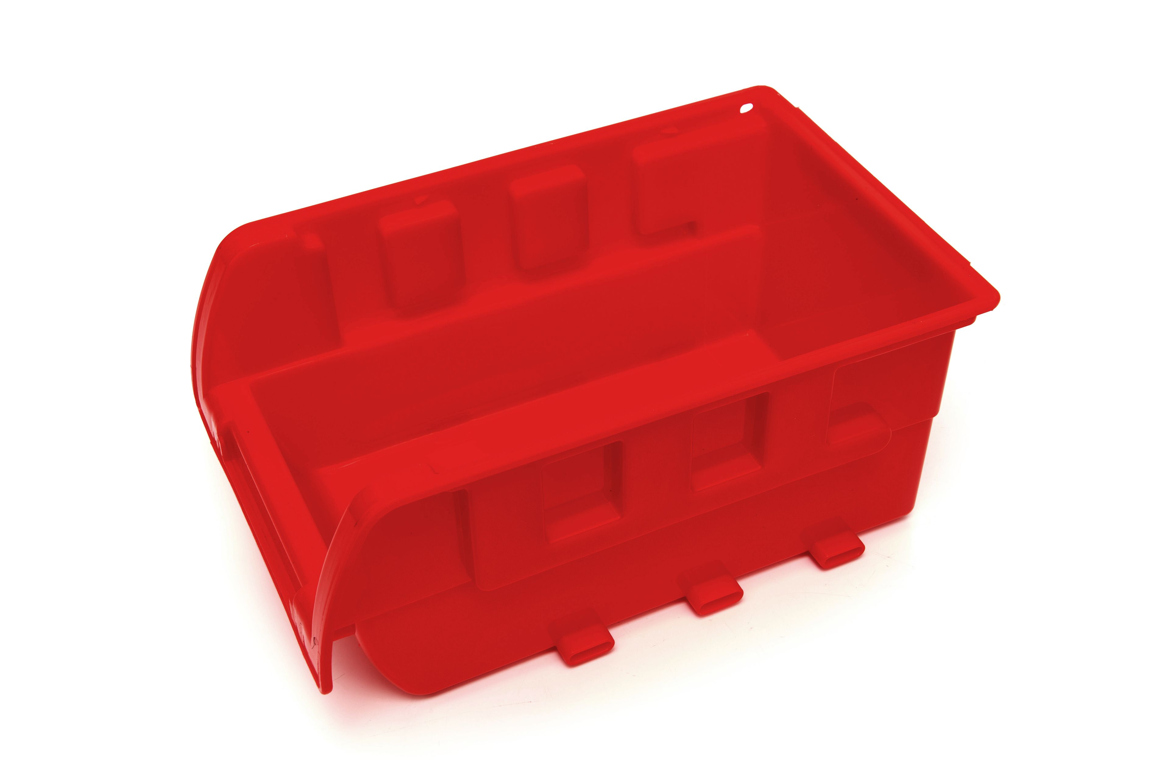 HBM 15-teiliges Stapelboxen-Set mit Aufhängeschienen Image 5