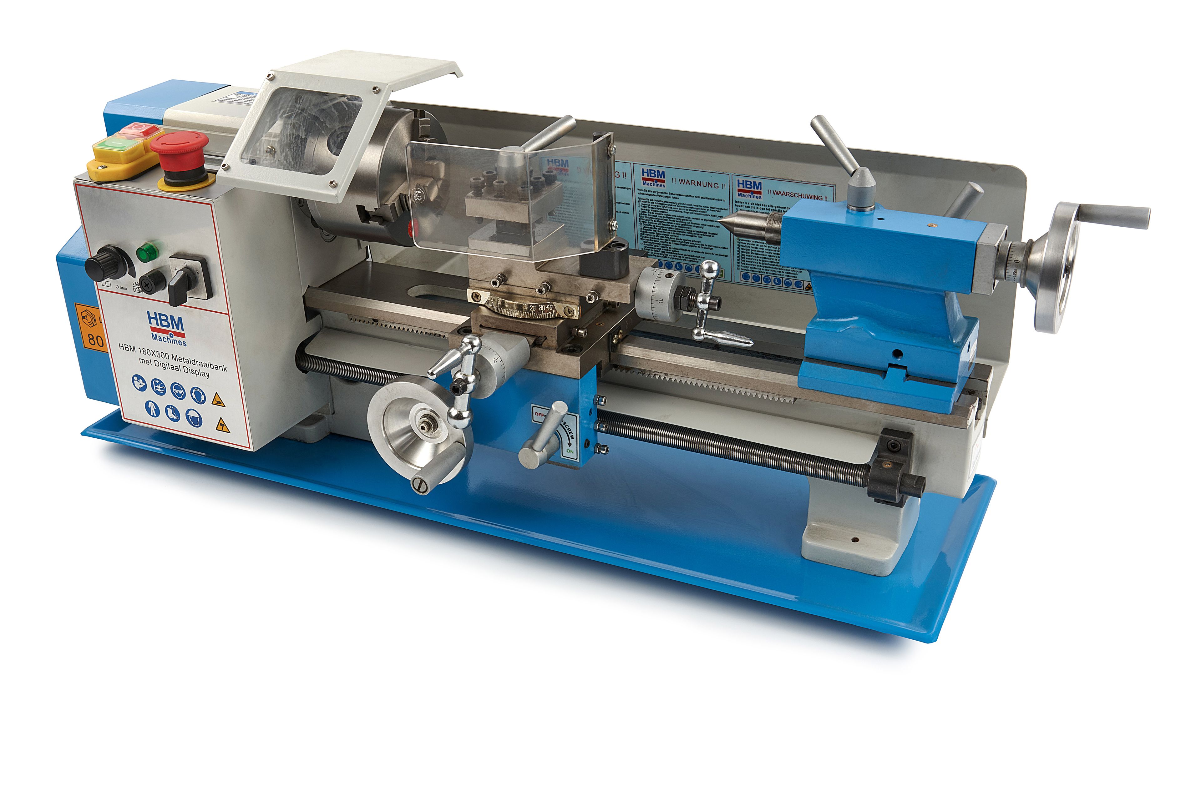 HBM mini torno para metal 180 x 300