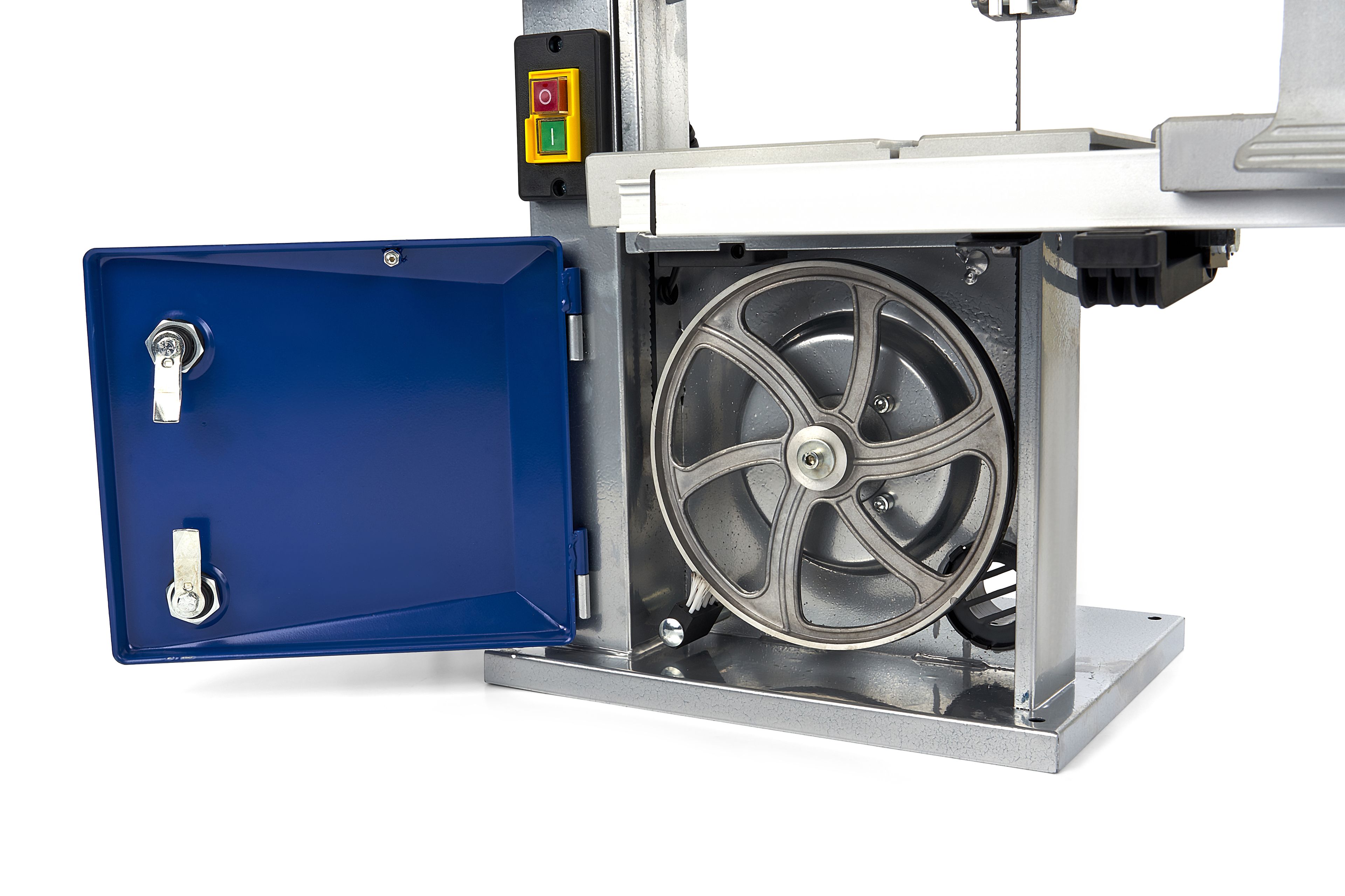 HBM 200 mm. Houtlintzaagmachine met Uitschuifbare en Kantelbare Zaagtafel Image 12