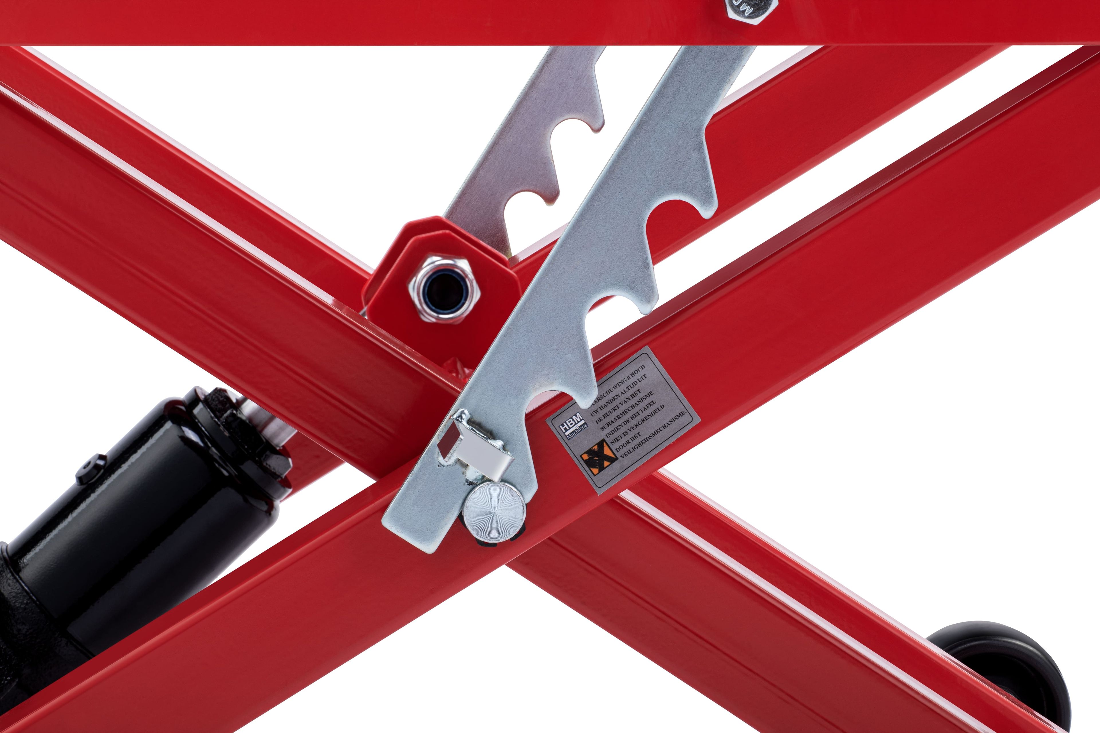 Pont élévateur mobile universel pour moto HBM - ROUGE Image 8