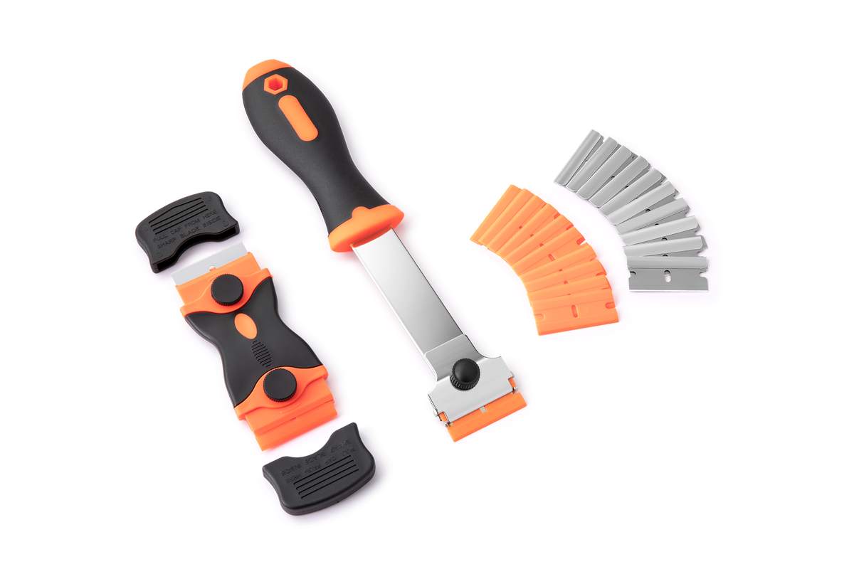 HBM raspador de pintura y rascador de vidrio juego 25 piezas