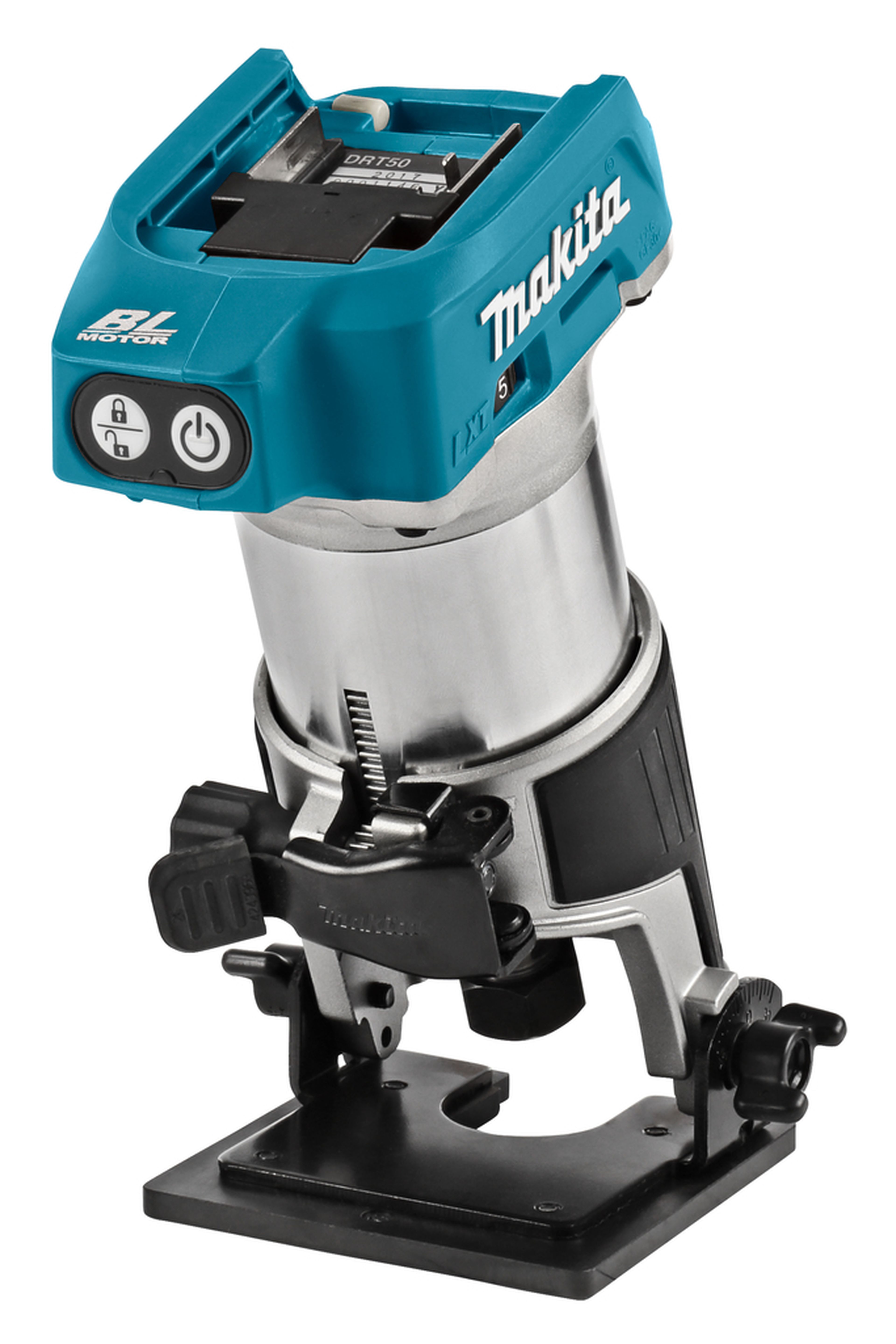 Makita Défonceuse et affleureuse 18 V DRT50ZJX2 Image 4