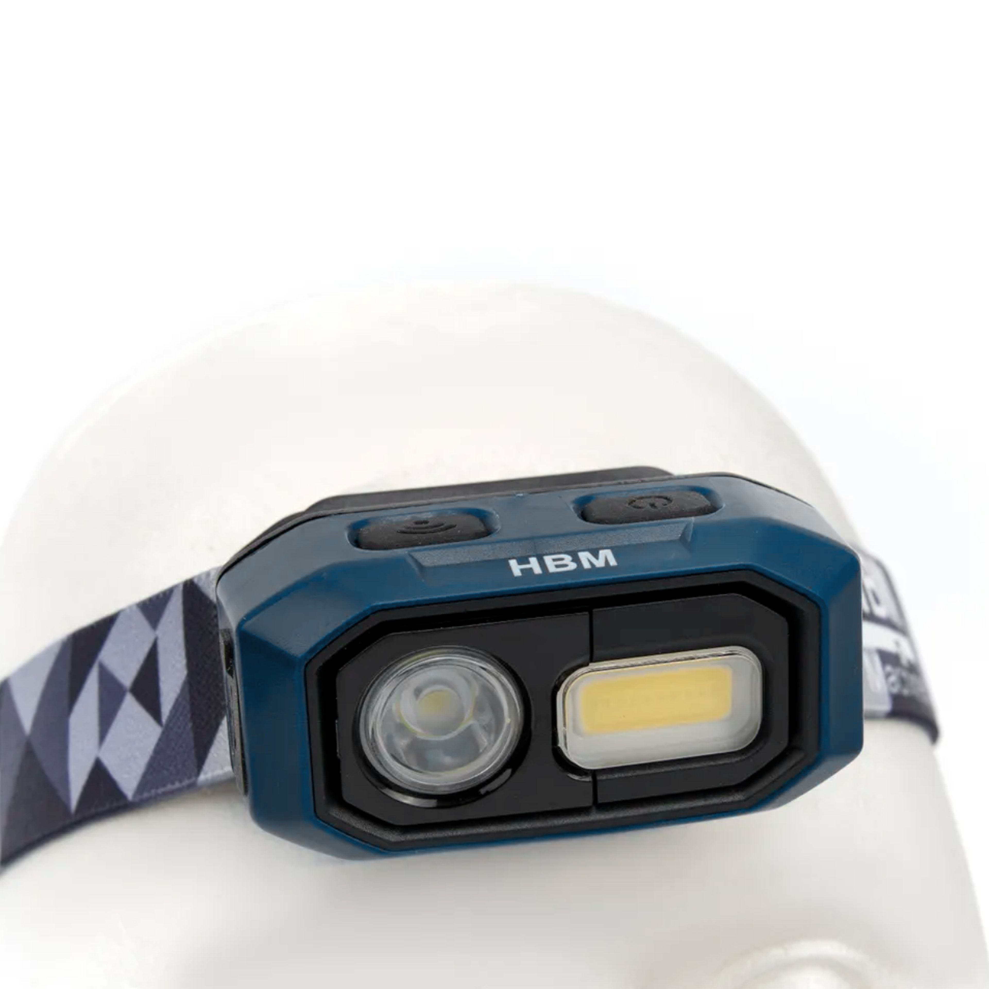 HBM lampe frontale rechargeable avec détecteur de mouvement 480 lumens, 3 fonctions, réglable Image 3