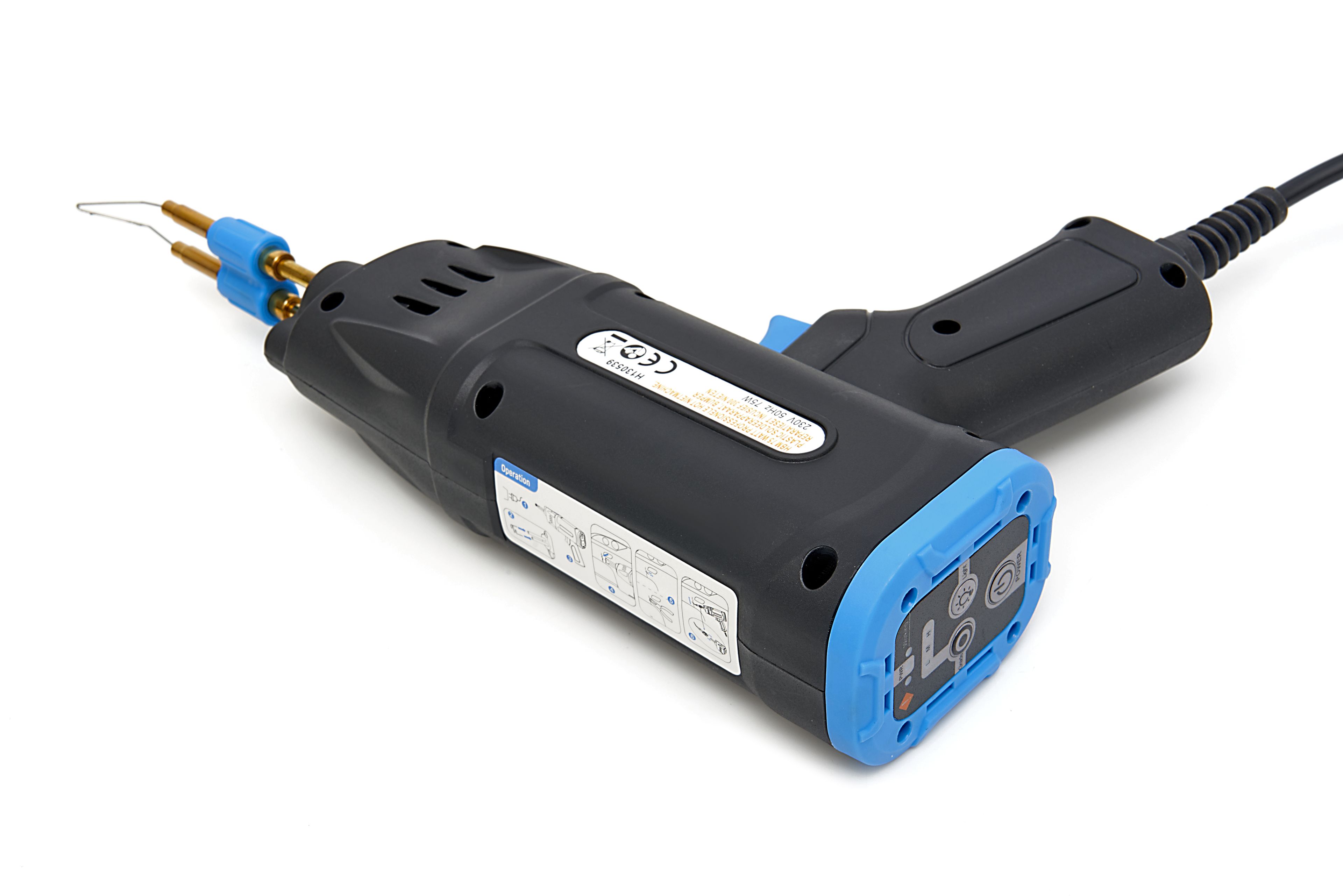 Agrafeuse à chaud professionnelle HBM 75 Watt, soudeuse plastique, kit de réparation de pare-chocs Image 5