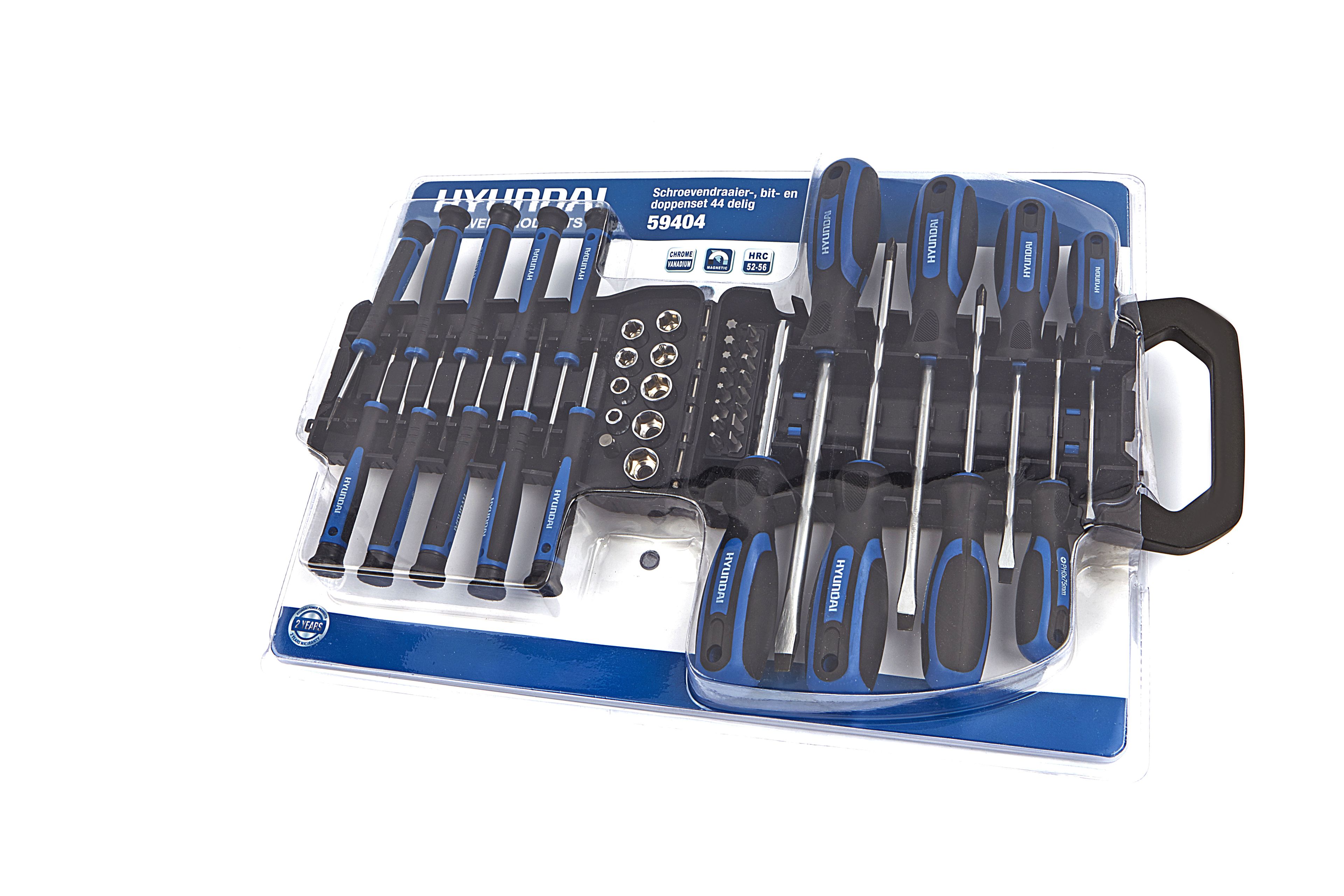 Set di Cacciaviti e Bit Hyundai da 44 Pezzi Image 8