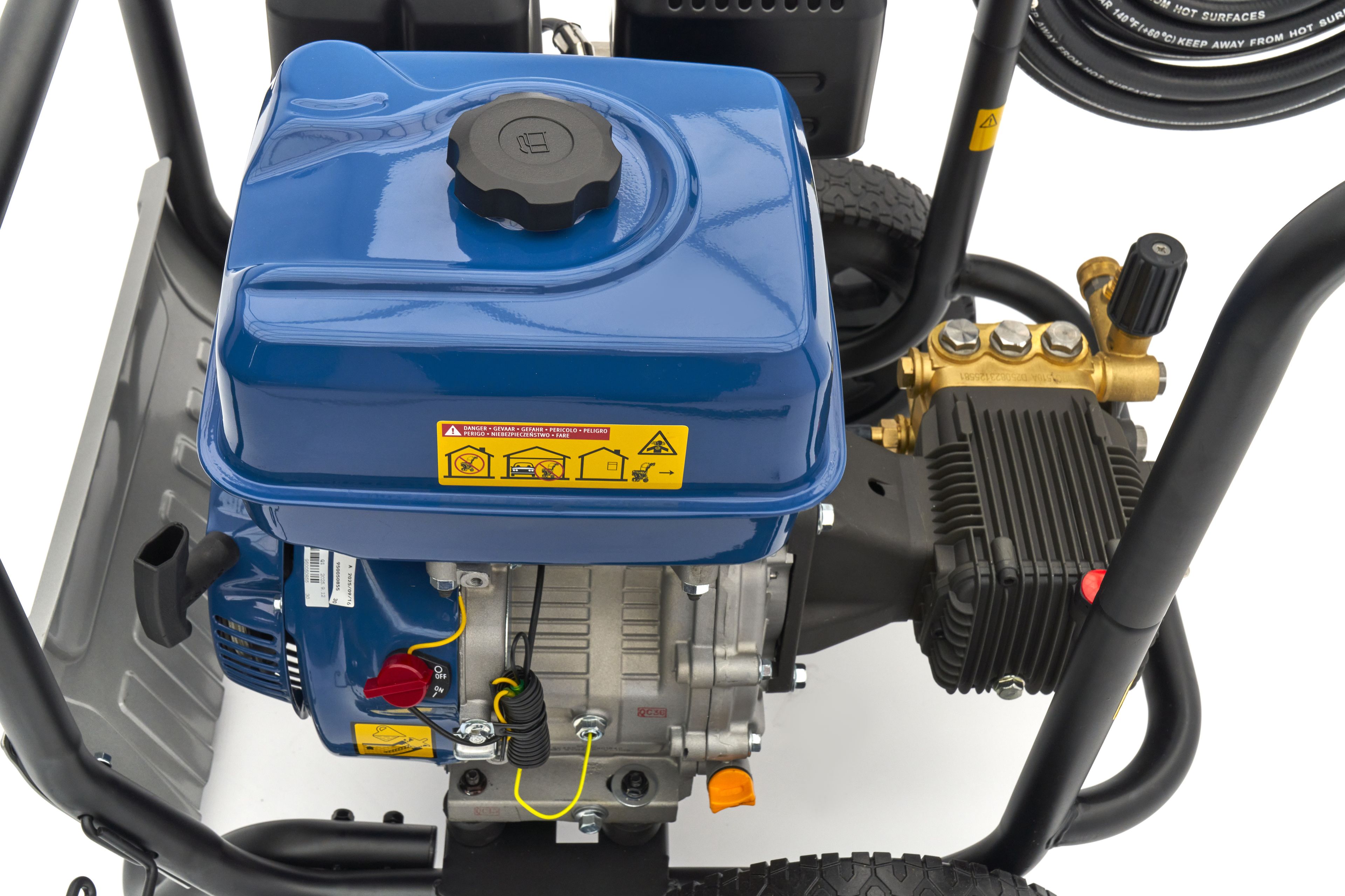 HBM benzine hogedrukreiniger 290 bar 15,1L/min 459cc Image 22