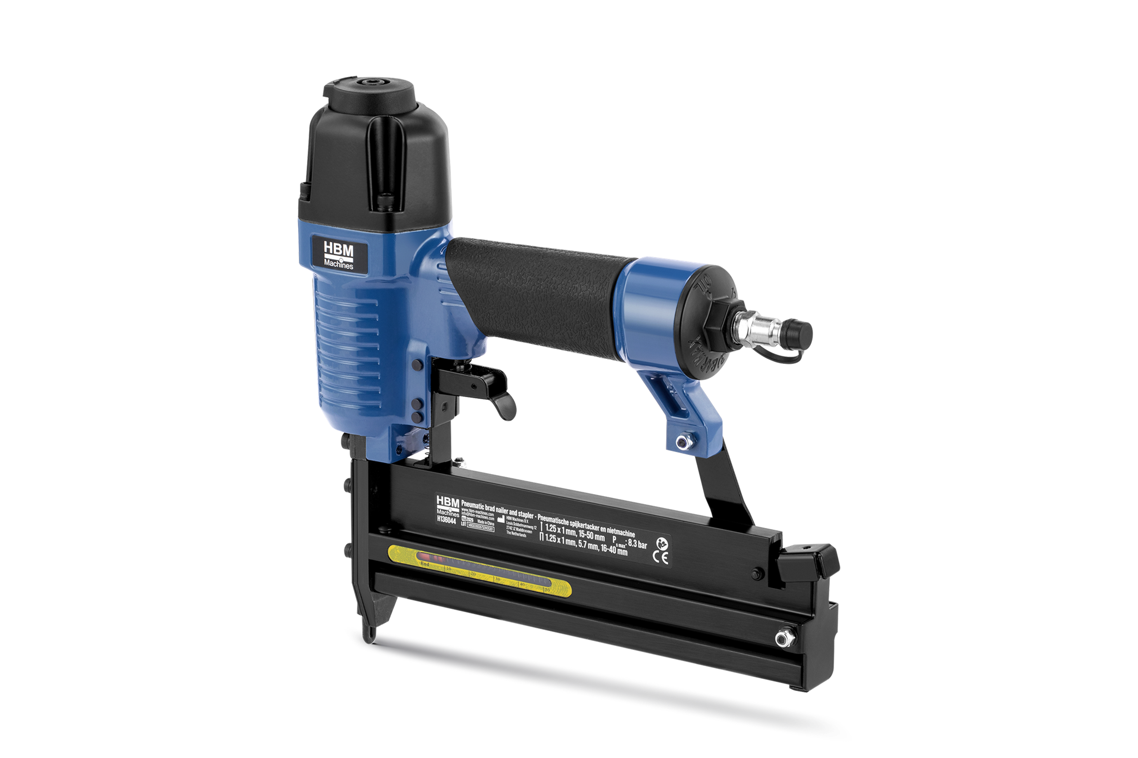 HBM pneumatischer Nagler, Tacker