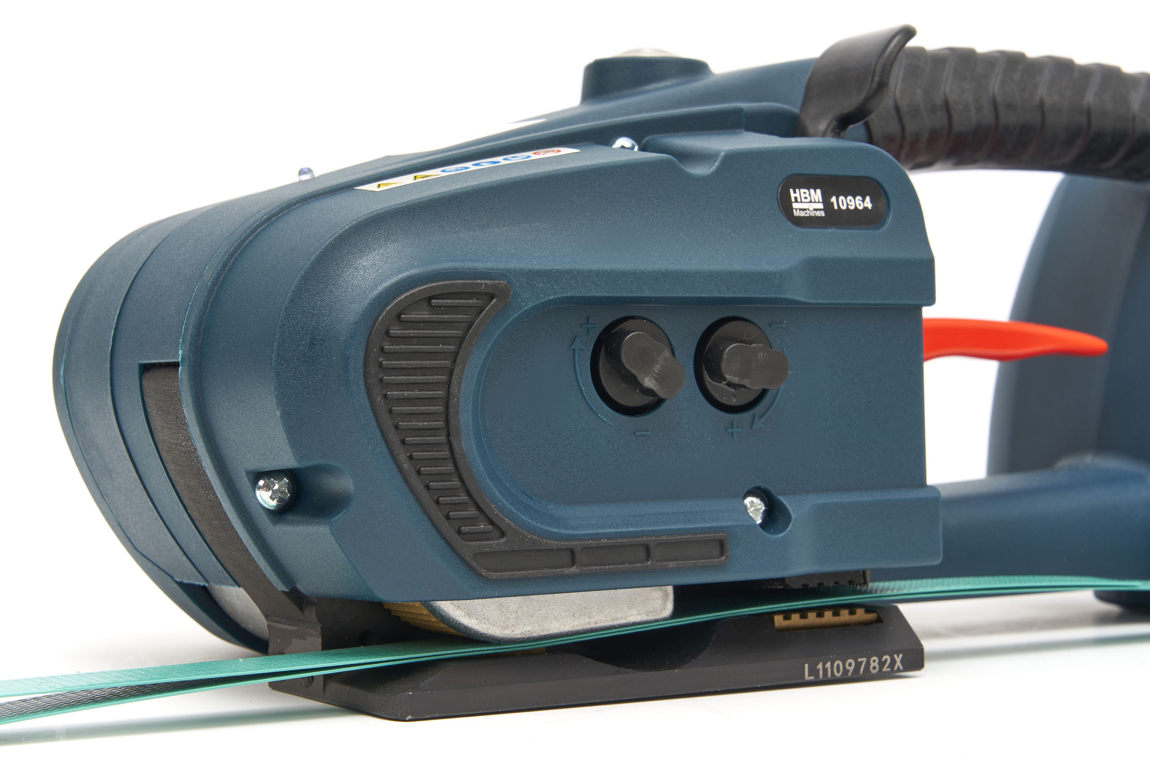 HBM Professioneel 12 Volt 4.0AH Omsnoeringsapparaat Voor Het Lassen Van Kunststofbanden Inclusief 2 Accu's Image 10