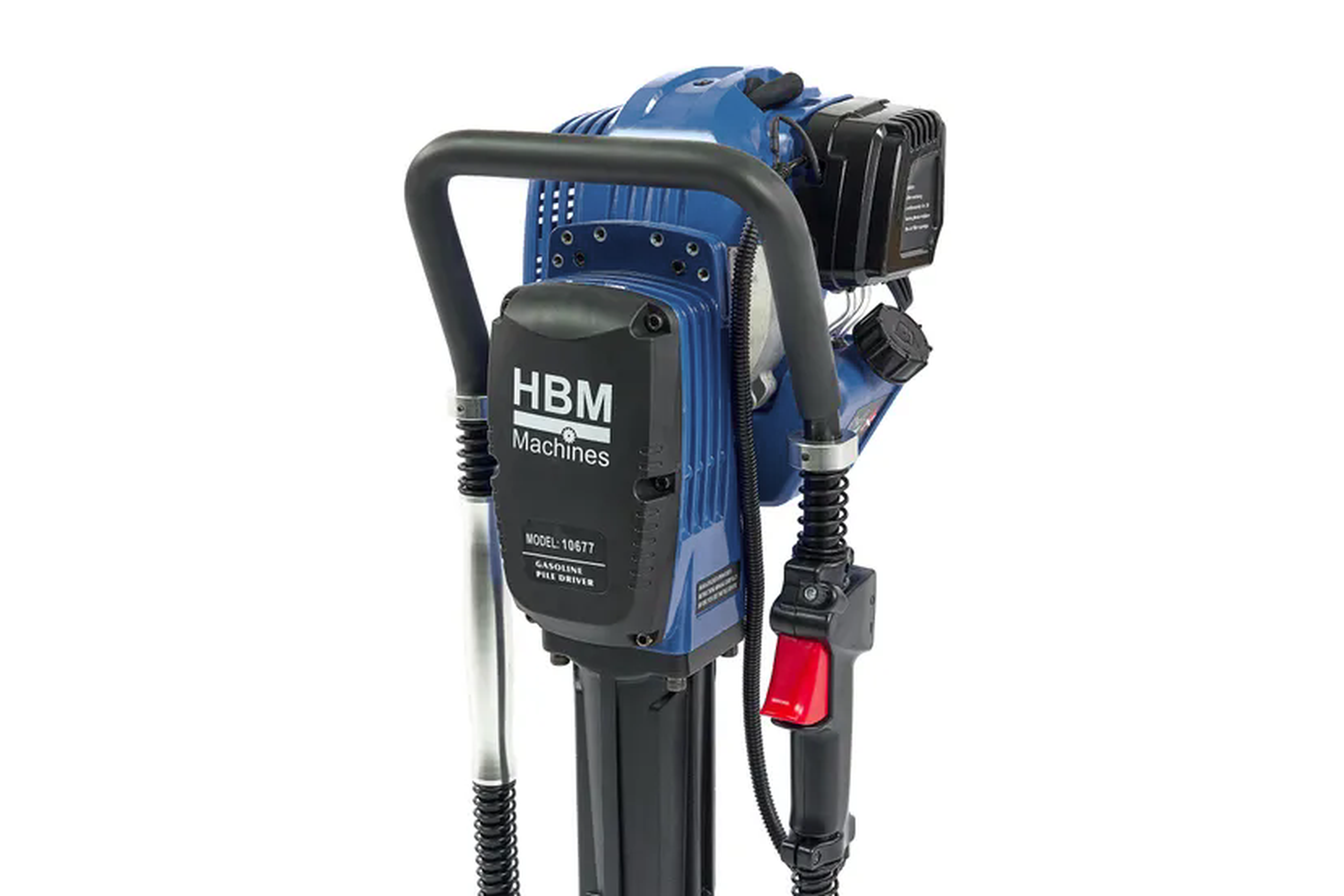 HBM Machine de battage/pilonnage HBM professionnelle 2 temps 52 cm³ à essence Image 8